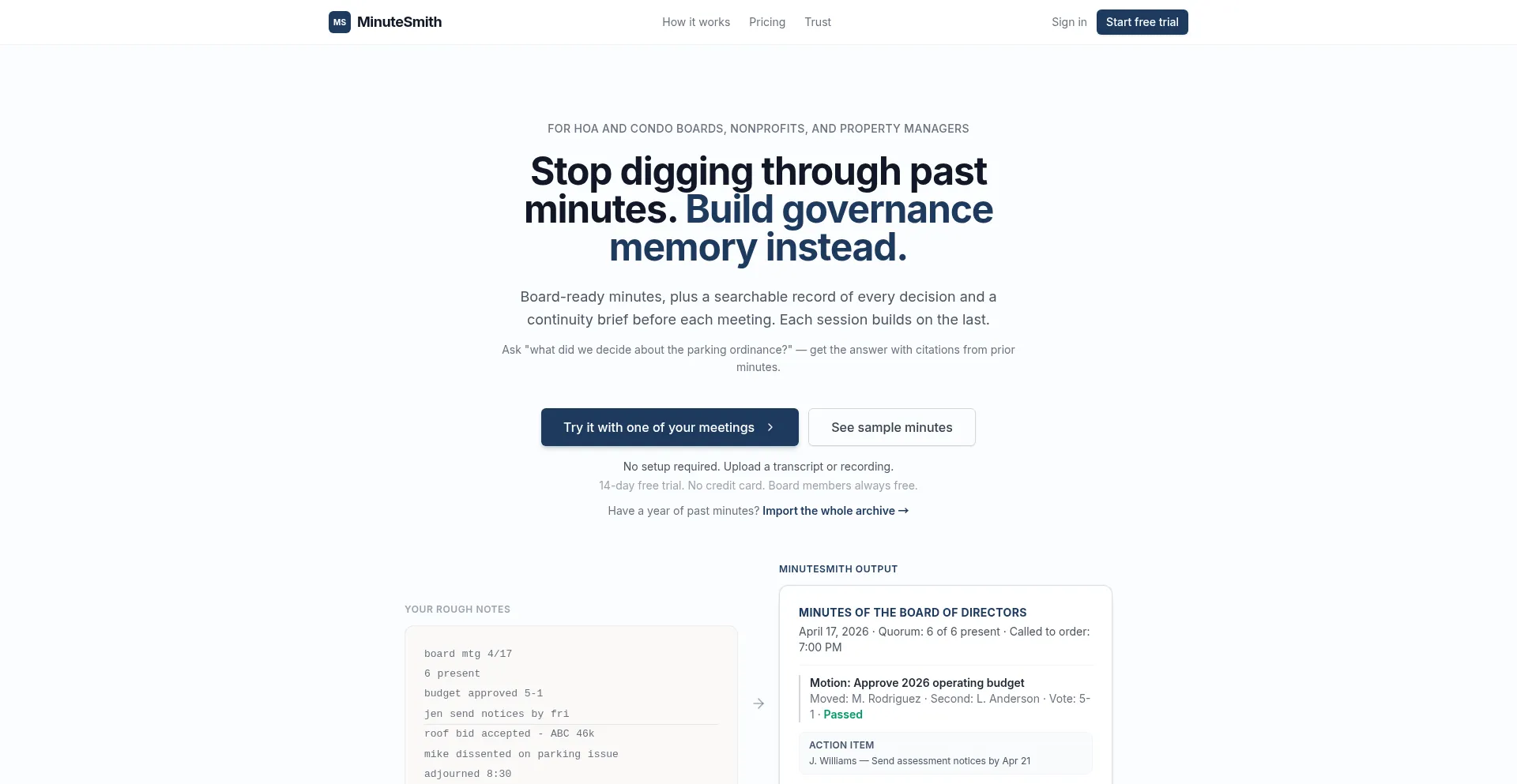 Minutesmith.com