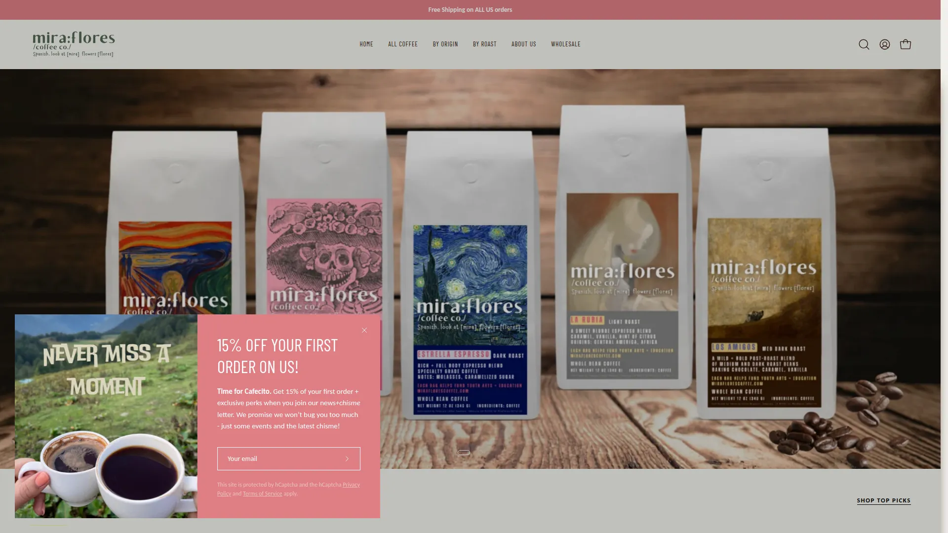Miraflorescoffee.com
