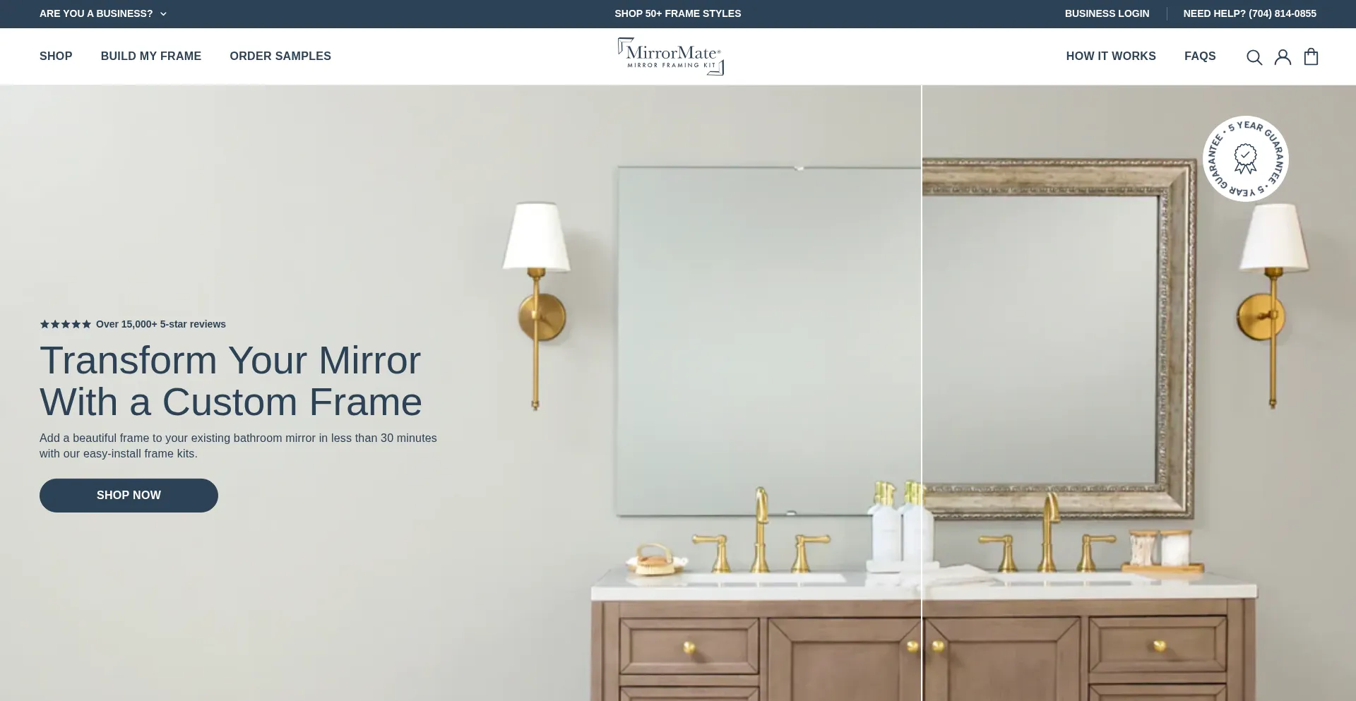 Mirrormate.com Screenshot