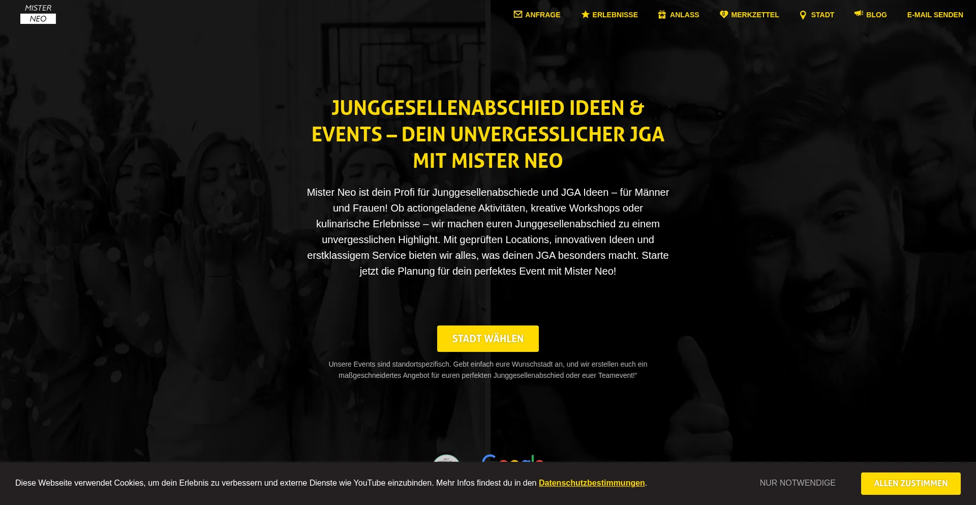 Misterneo.com Screenshot