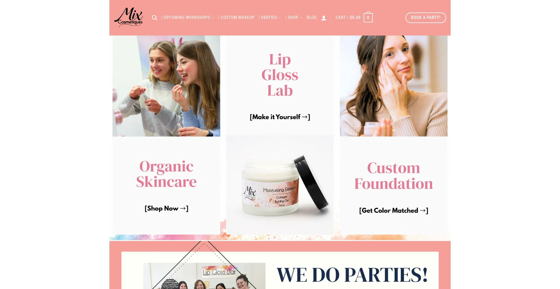 Mixcosmetiques.com Screenshot