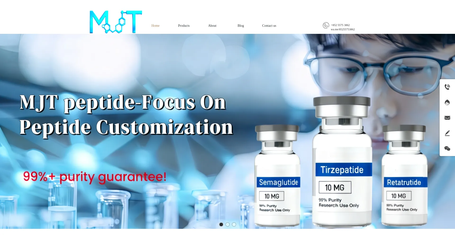 Mjtpeptides.com