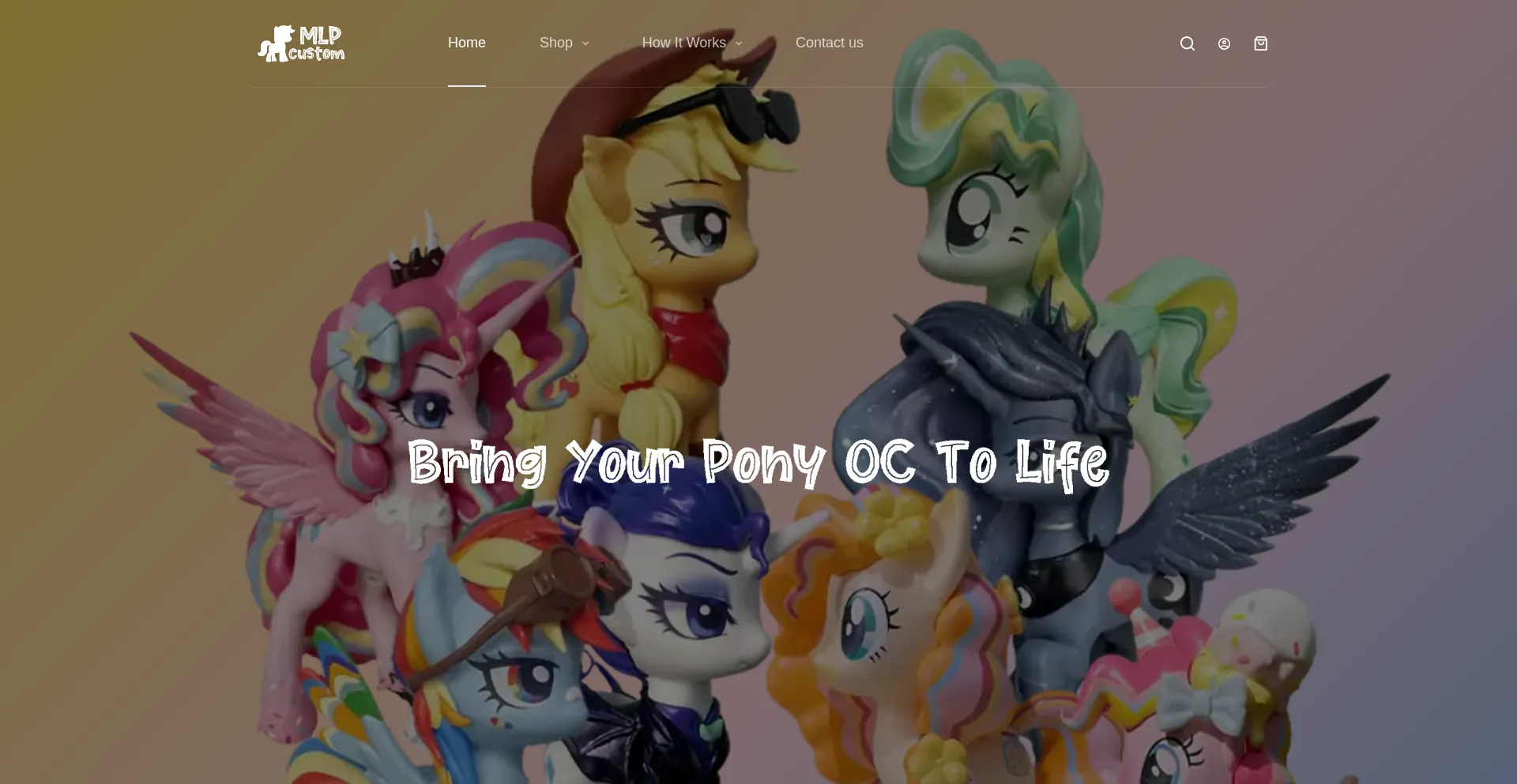 Mlpcustom.com Screenshot