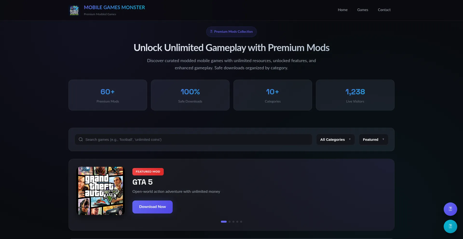 Mobilegamesmonster.site