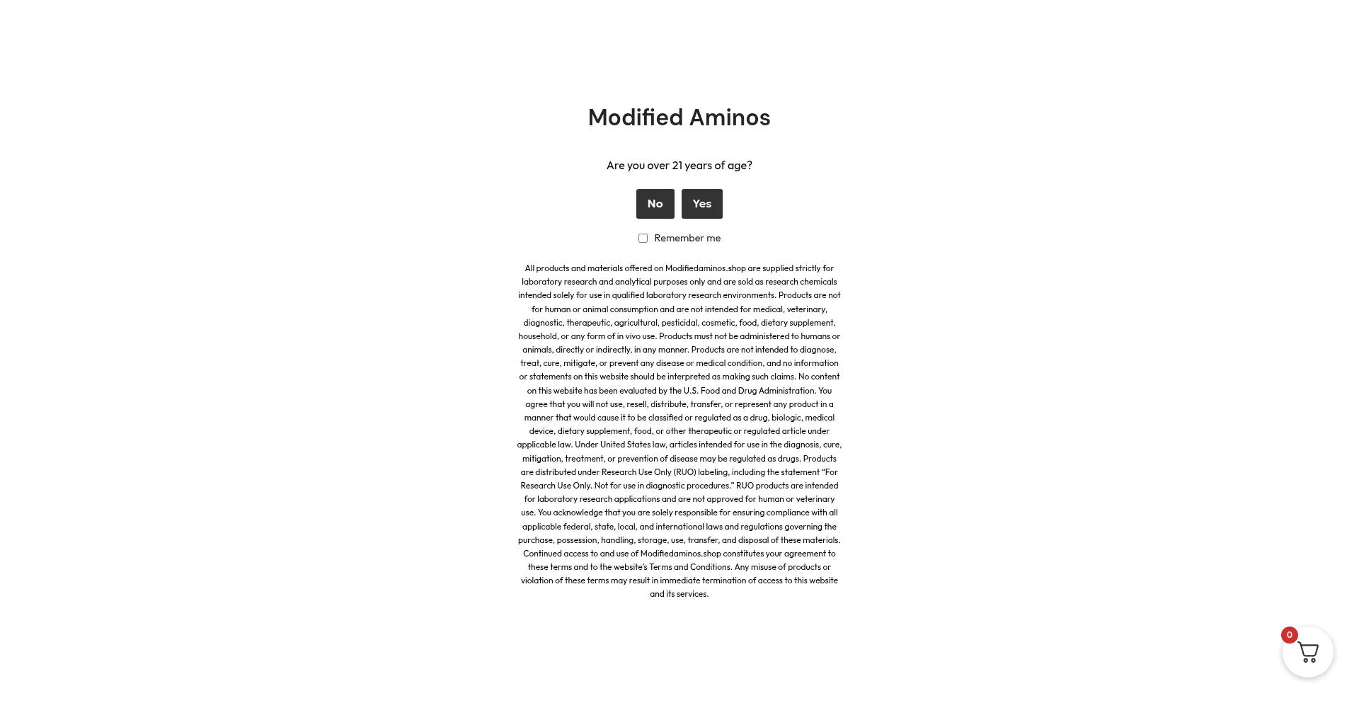 Modifiedaminos.shop