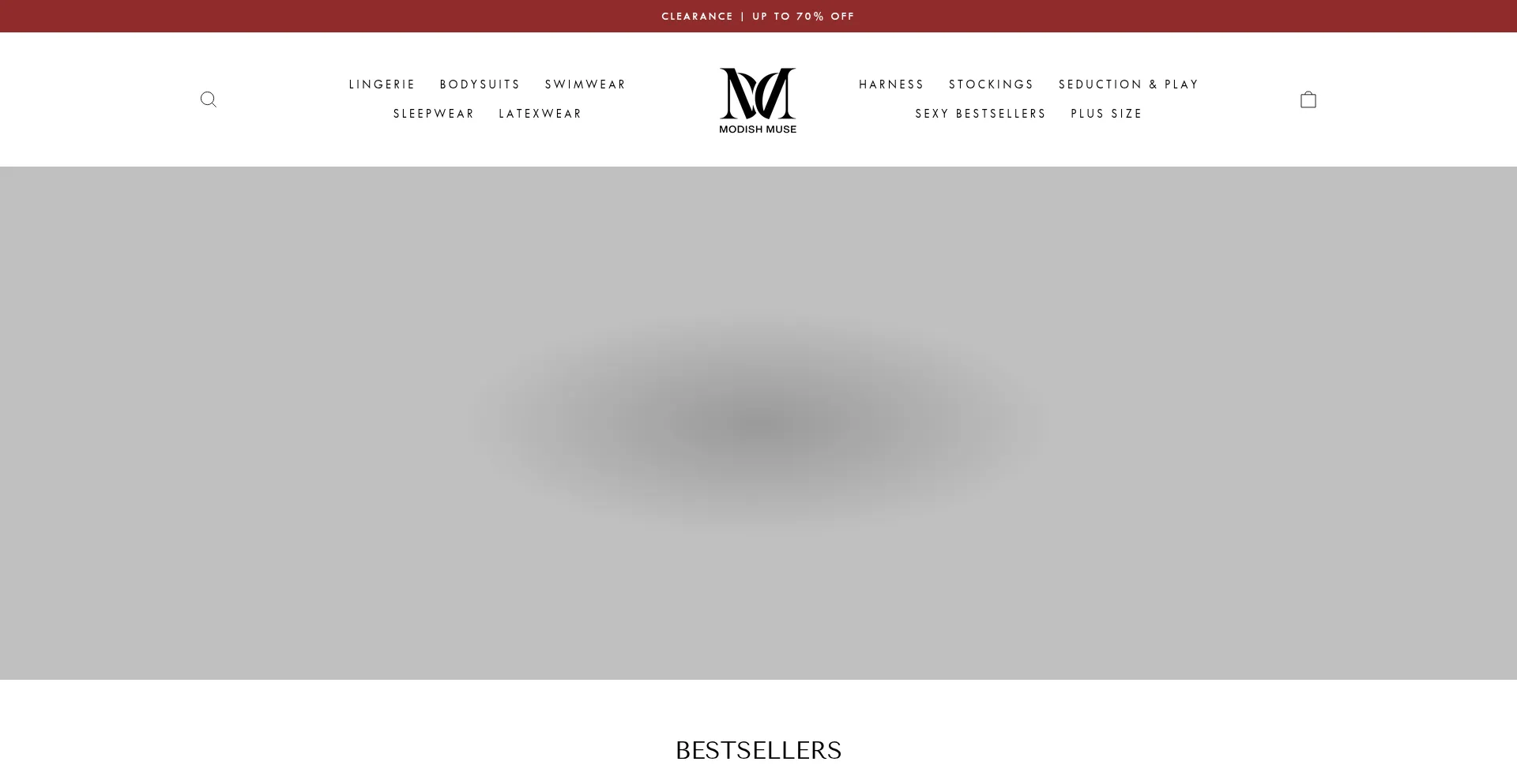 Website screenshot of Modishmuseofficial.com