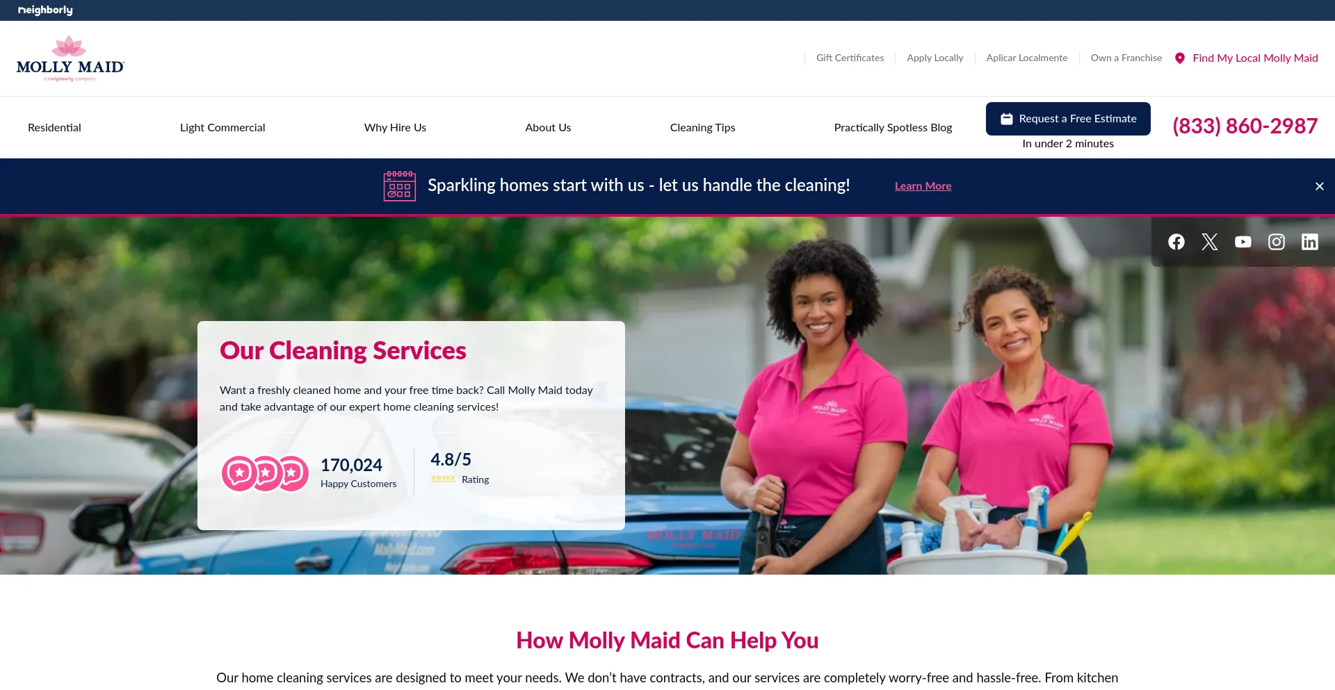 Mollymaid.com 安全可靠吗？