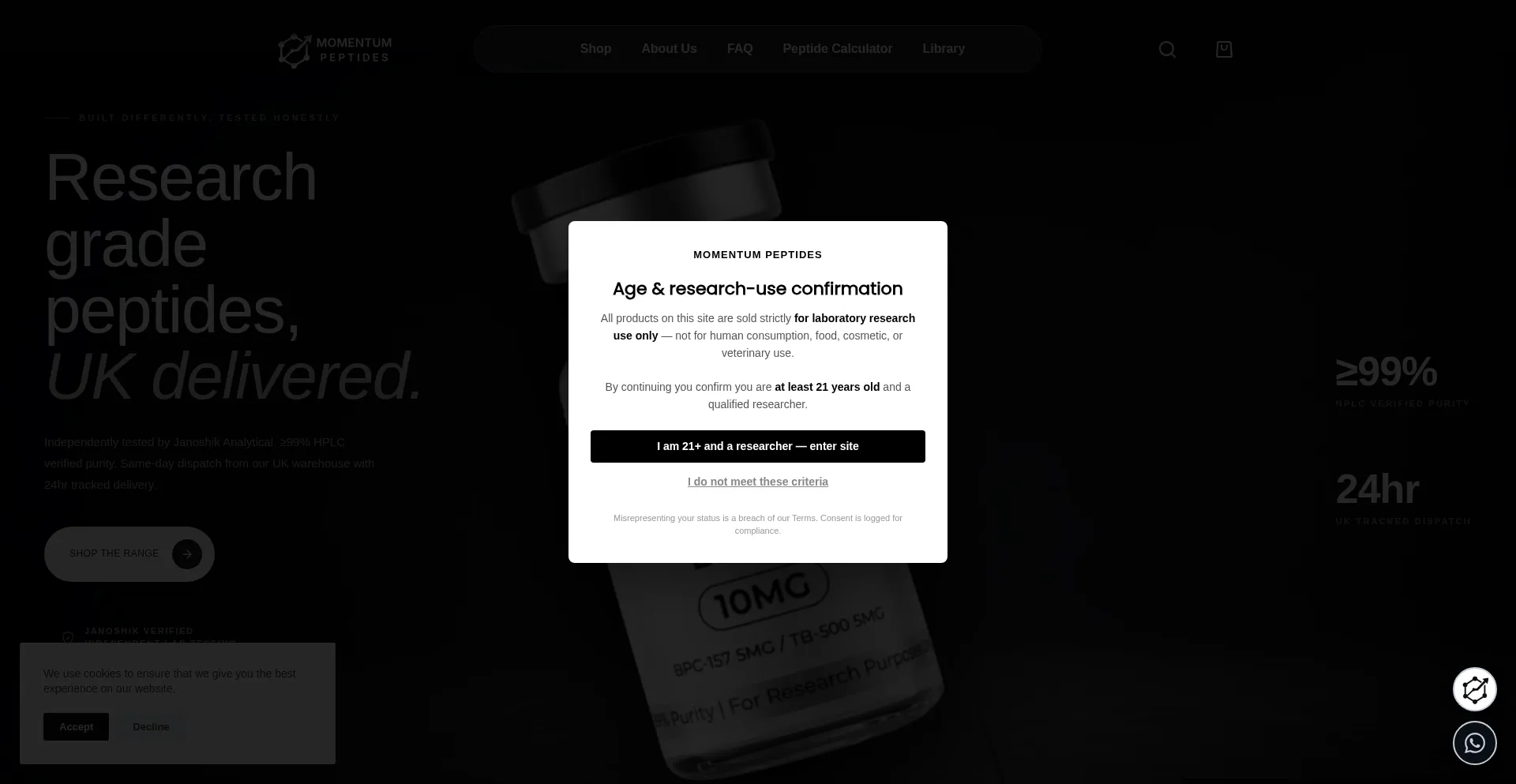 Momentumpeptides.com