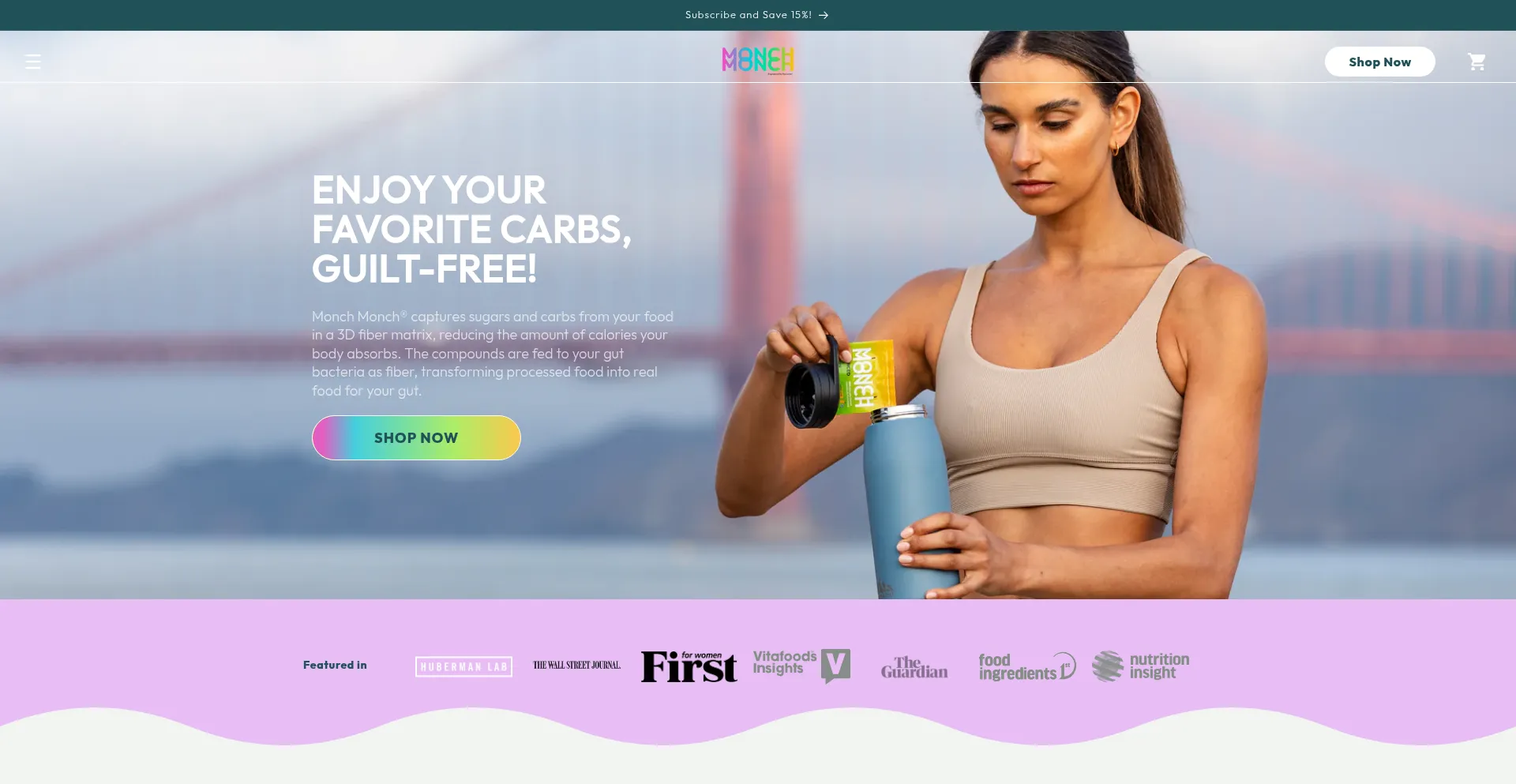 Website screenshot of Monchmonch.shop