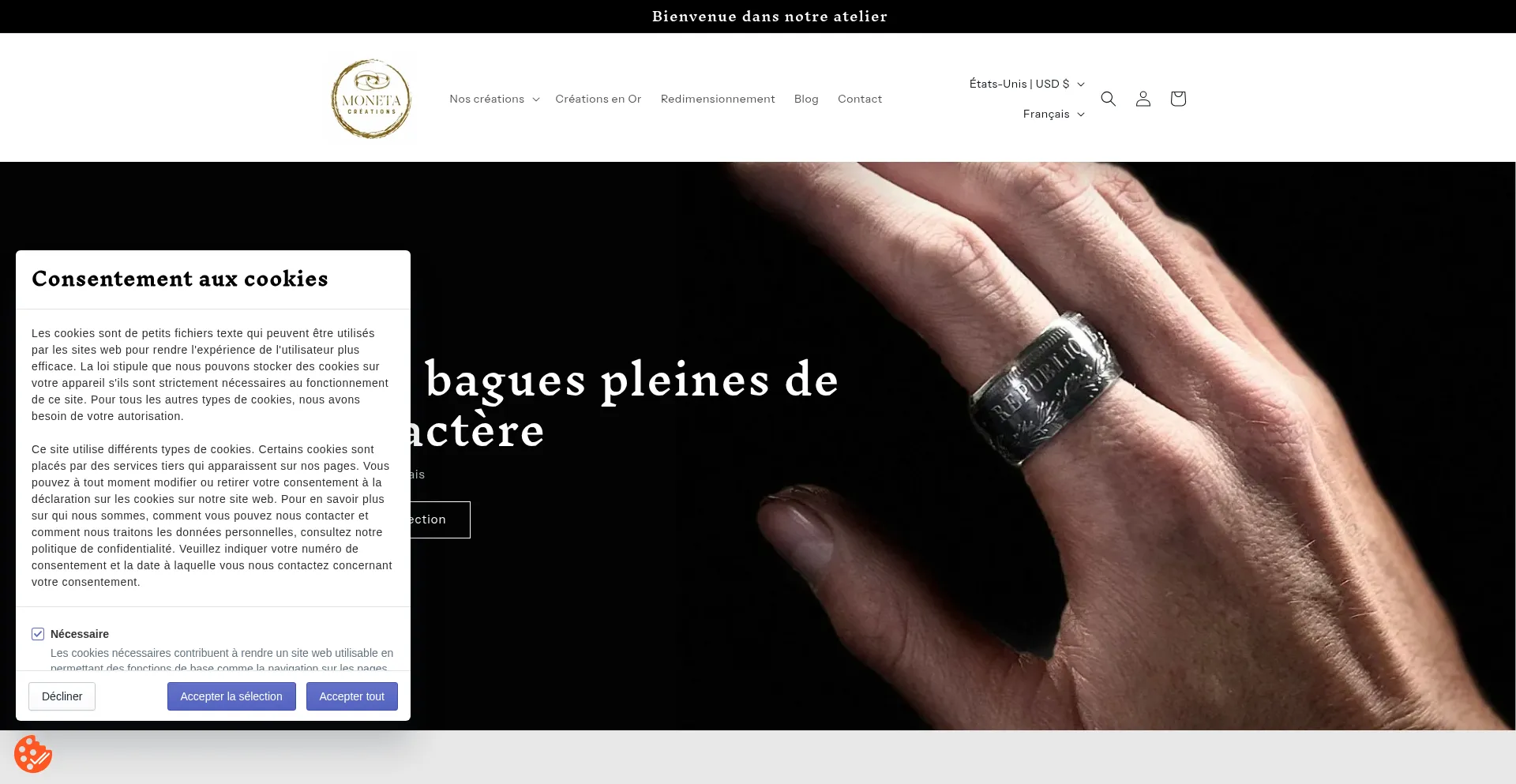 Moneta-creations.fr 安全可靠吗？