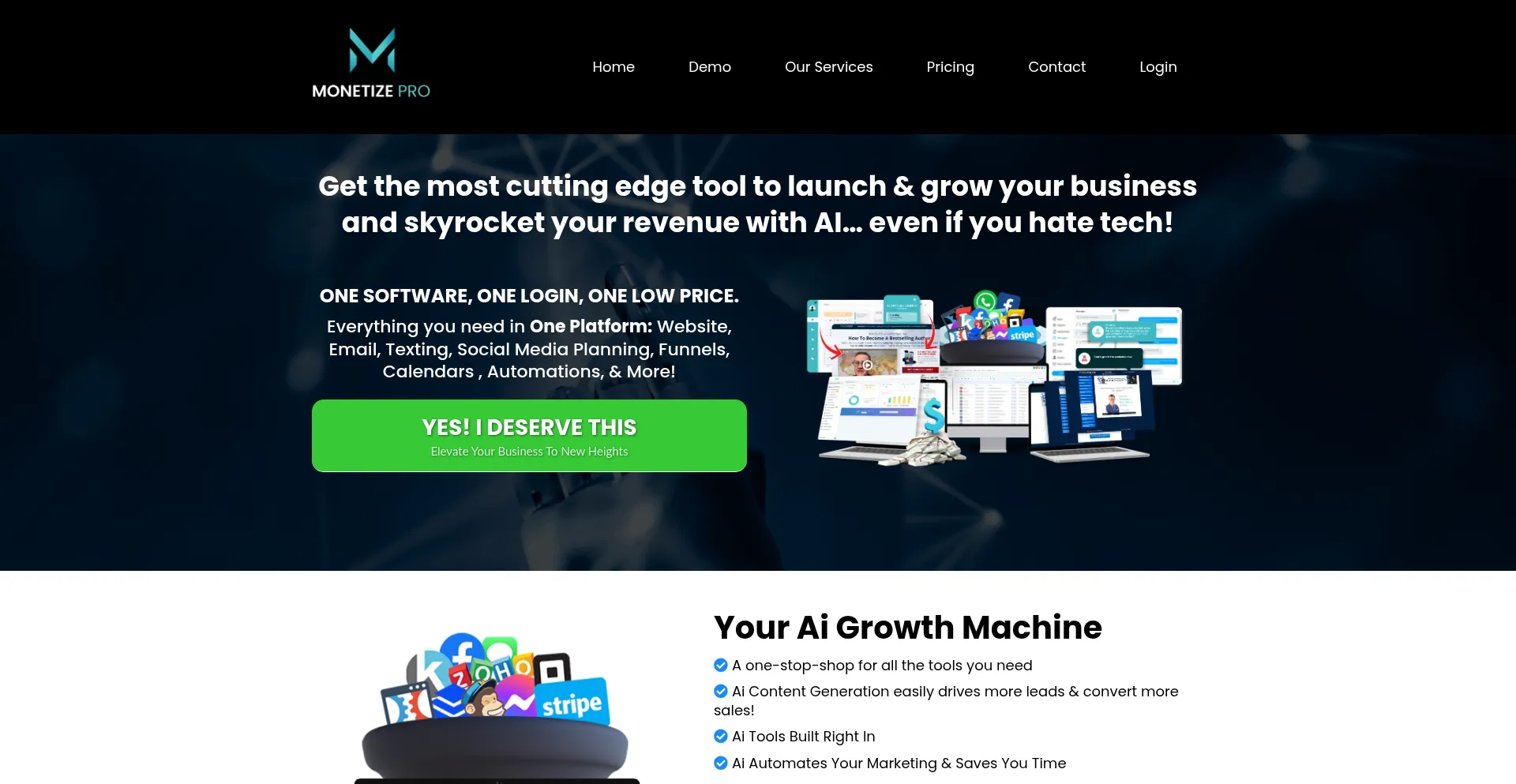 Monetizepro.ai 安全可靠吗？