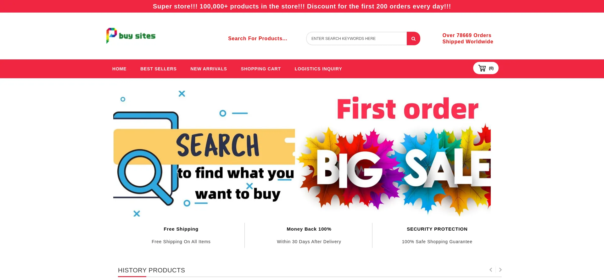 Website screenshot of Monfreear.best