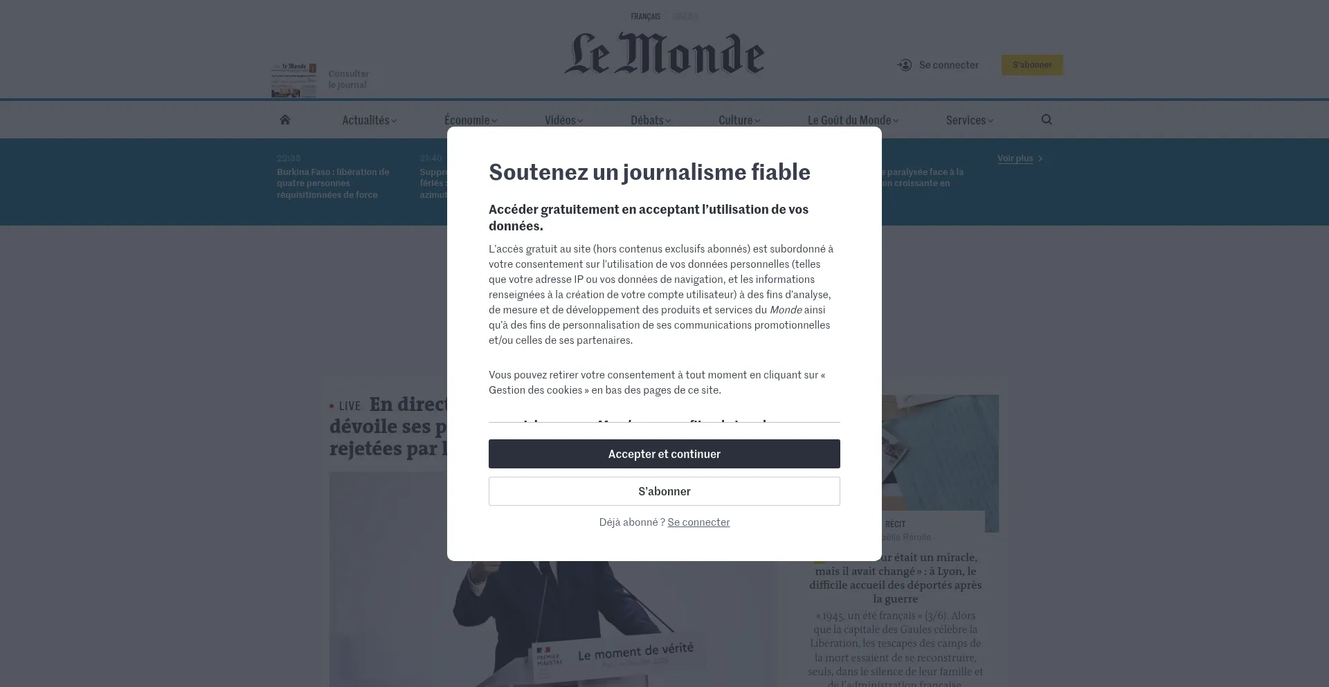 Website screenshot of Monversement-ulyspeage.com