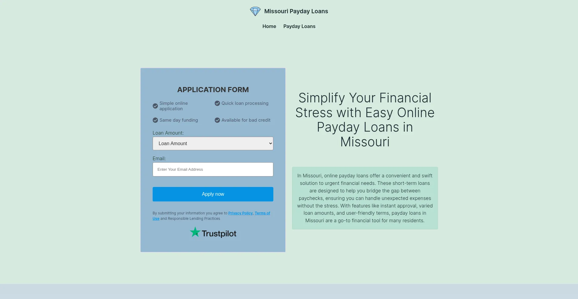 Mopaydayloans.org 安全可靠吗？