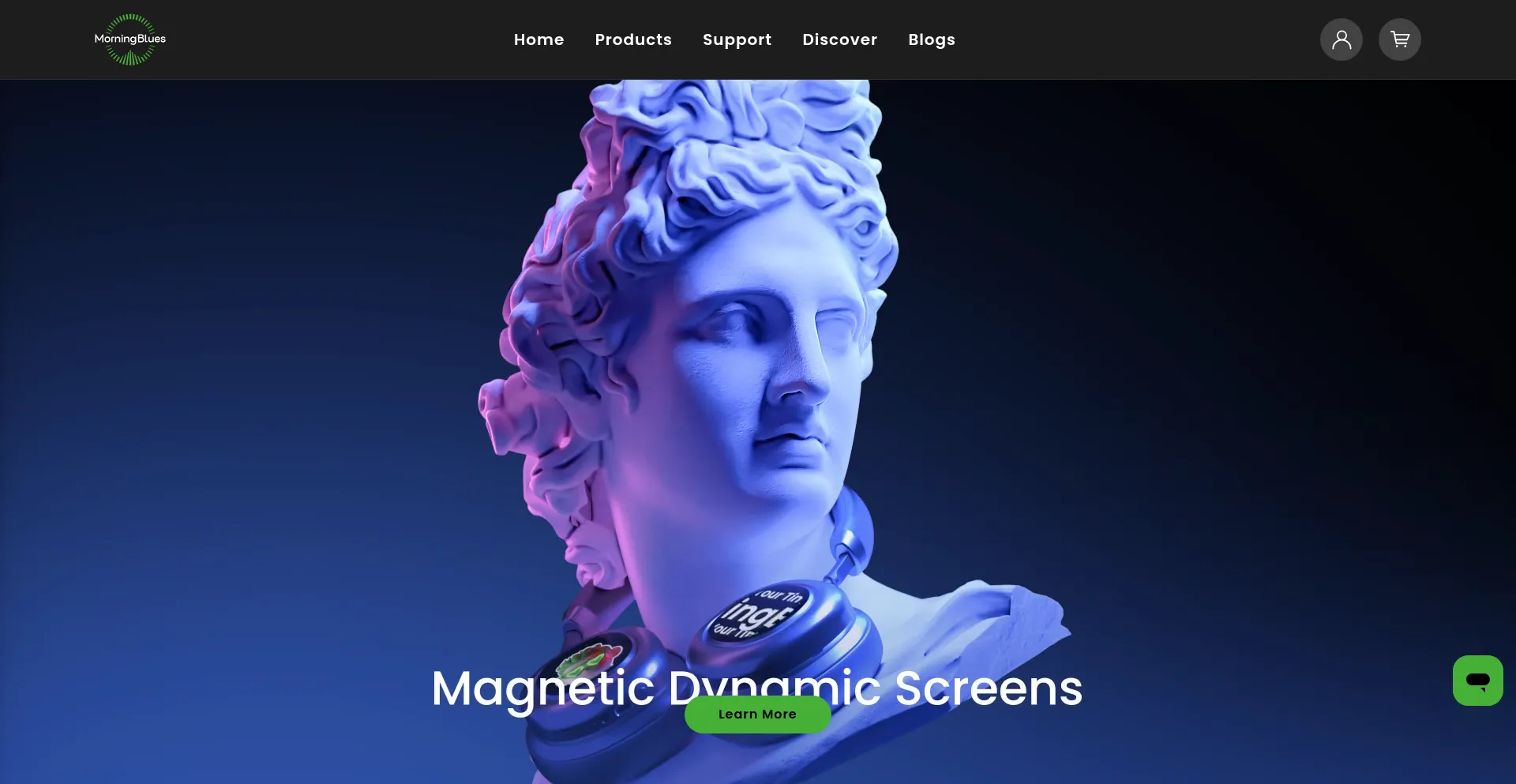 Morningblues.com Screenshot