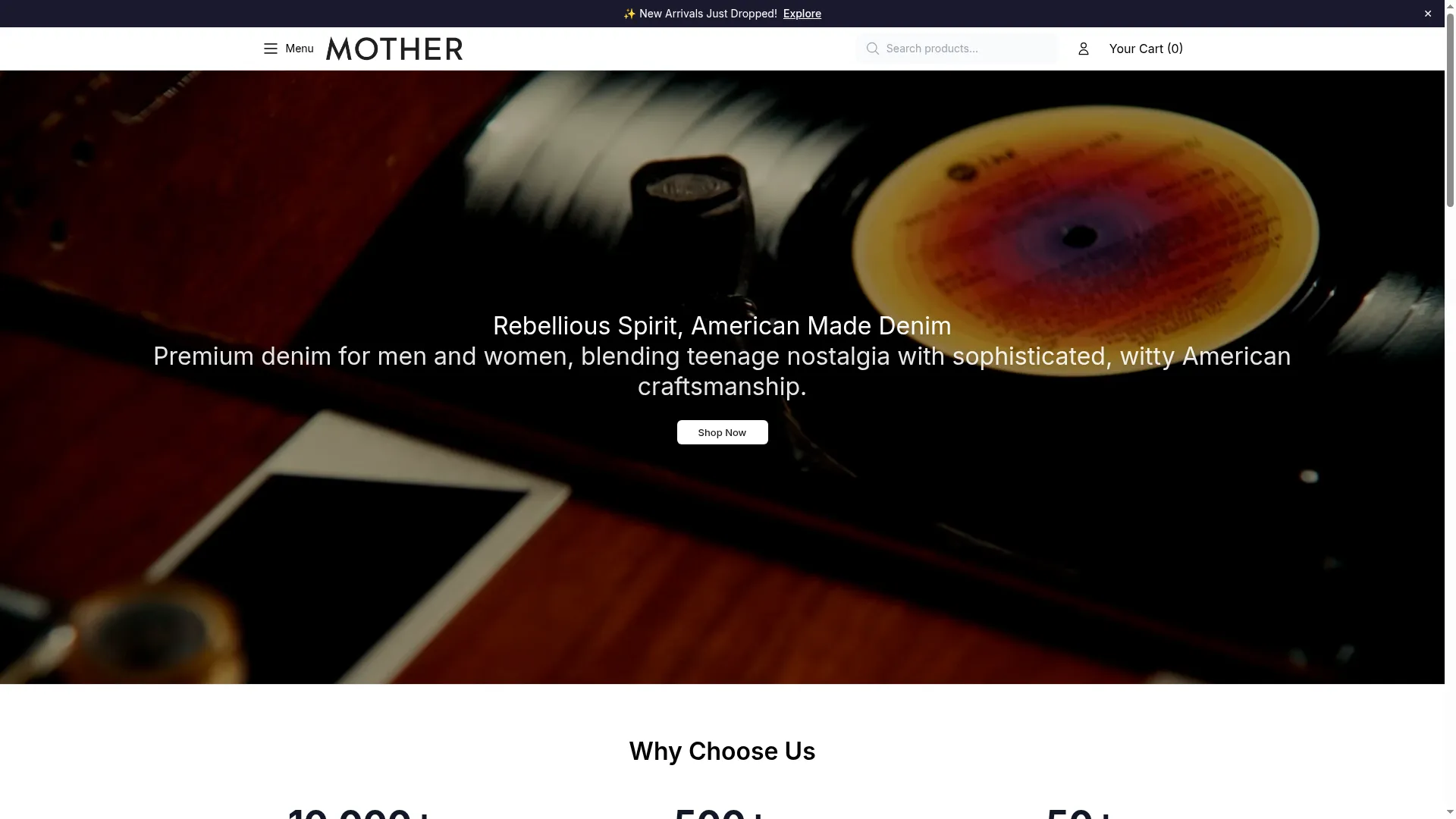 Motherdenimlabel.shop