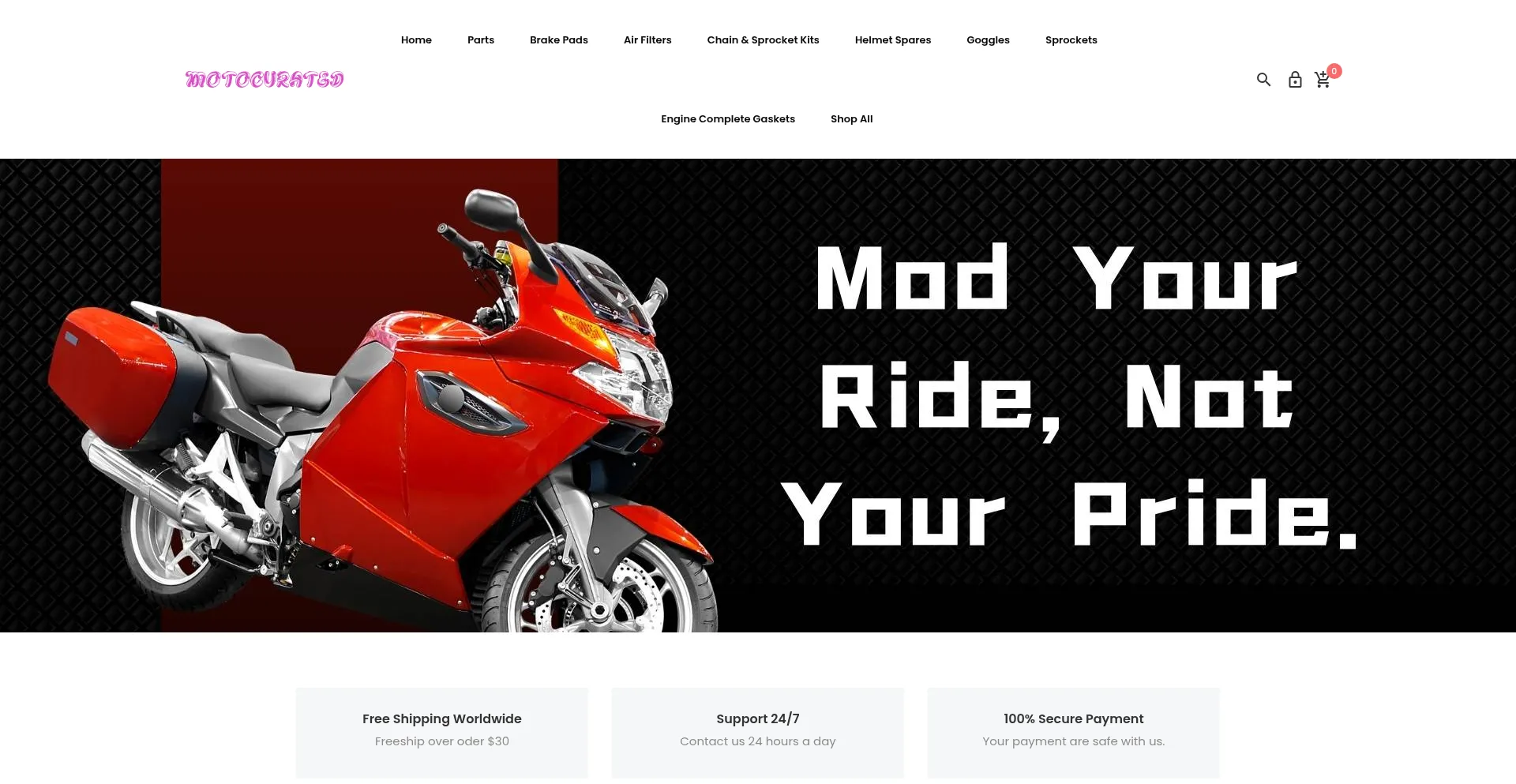 Motocurated.com 安全可靠吗？