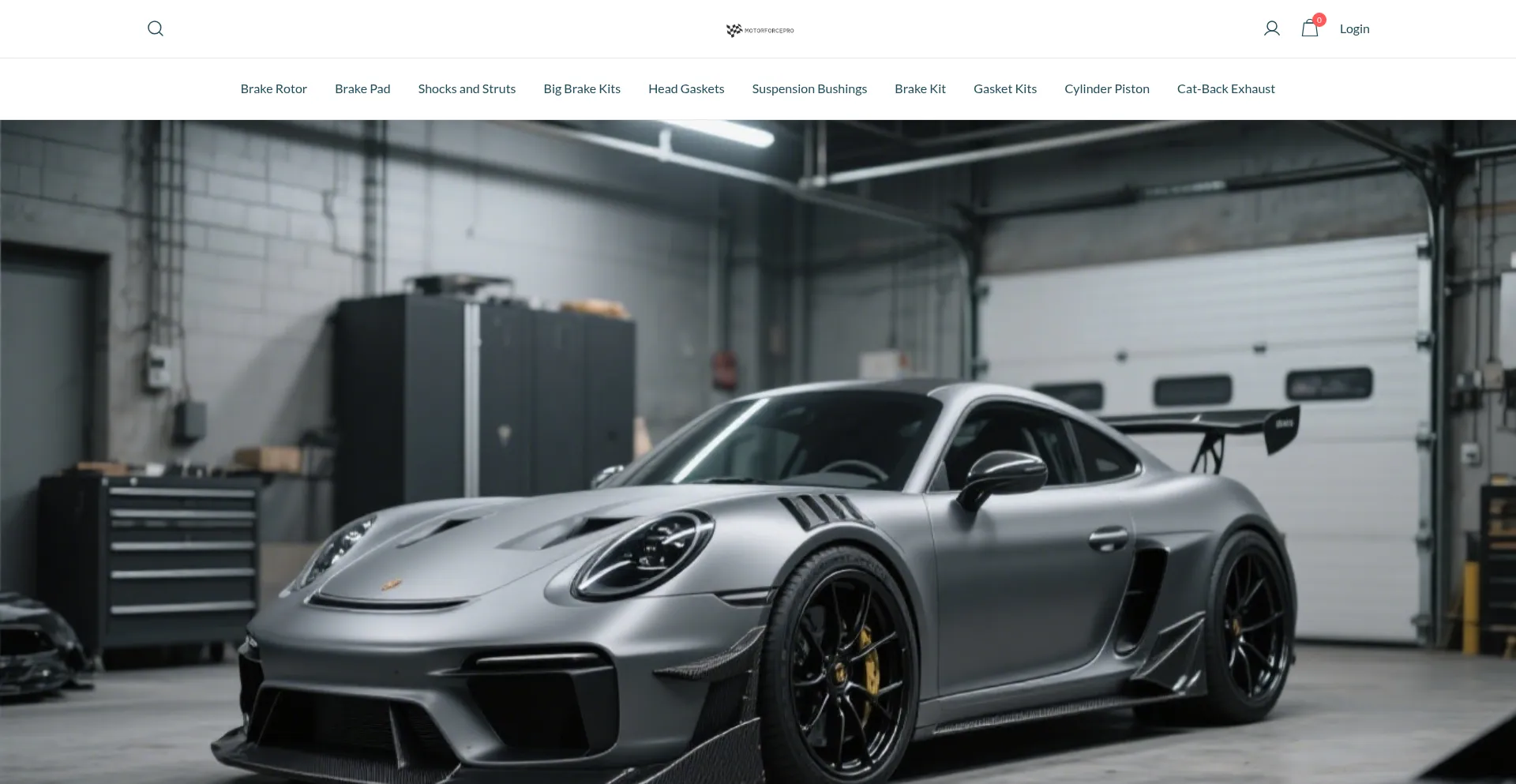 Website screenshot of Motorforcepro.com