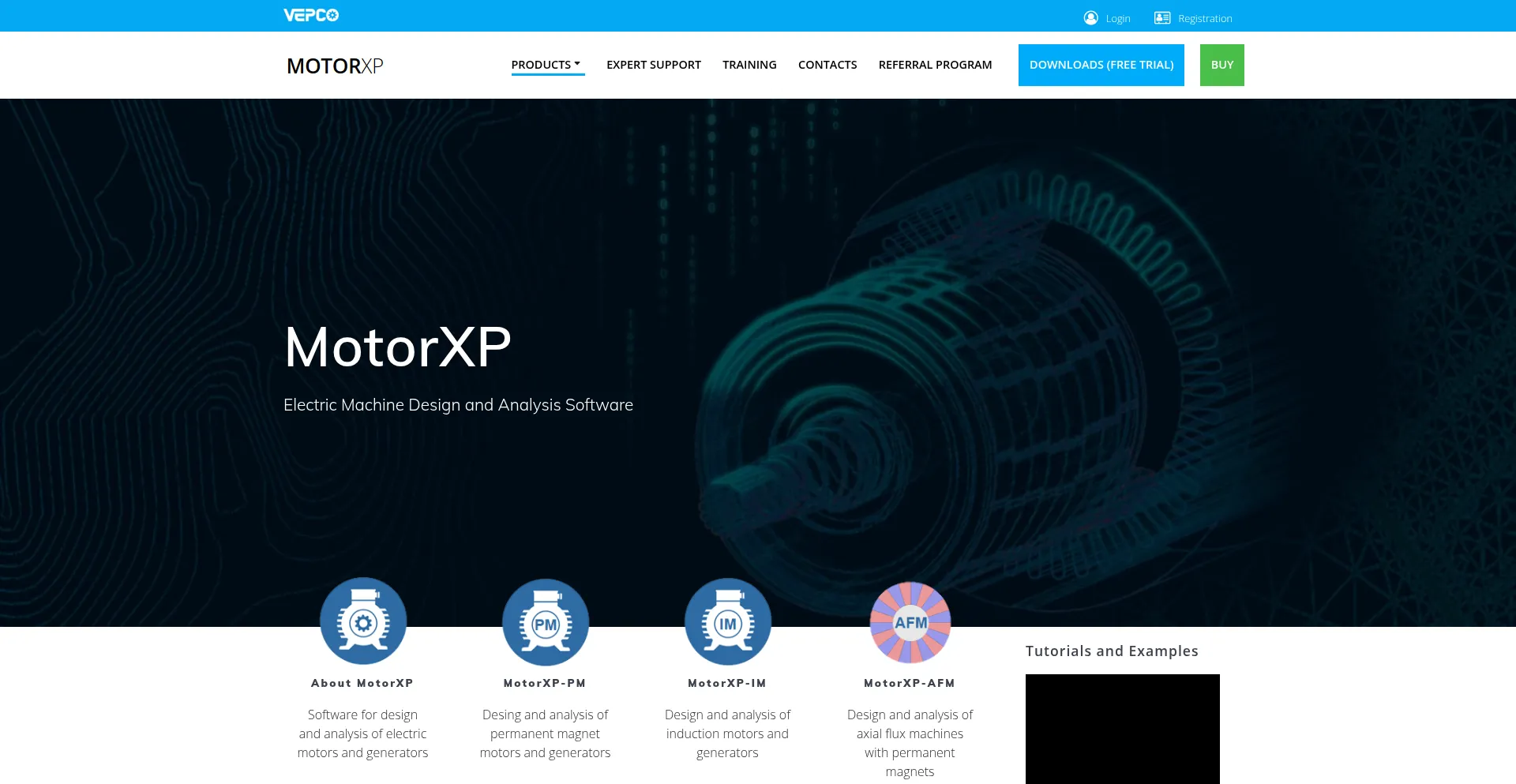 Website screenshot of Motorxp.com