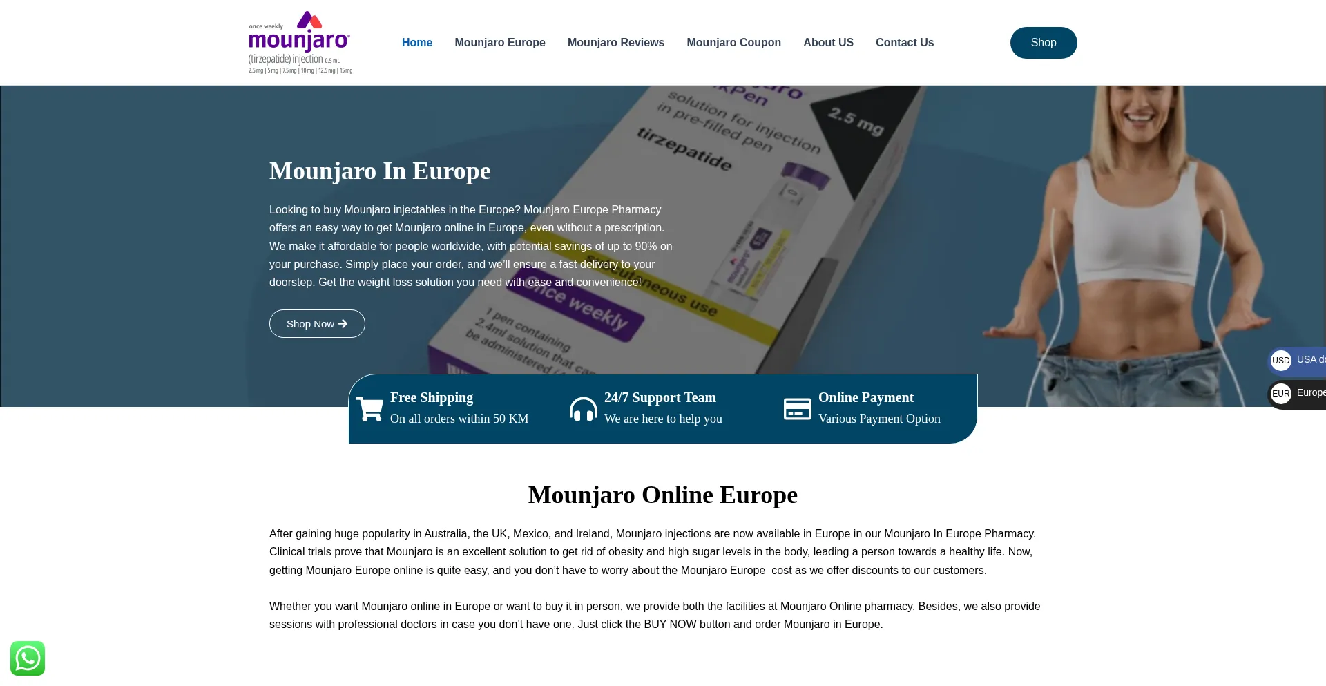 Mounjaroineurope.org 安全可靠吗？