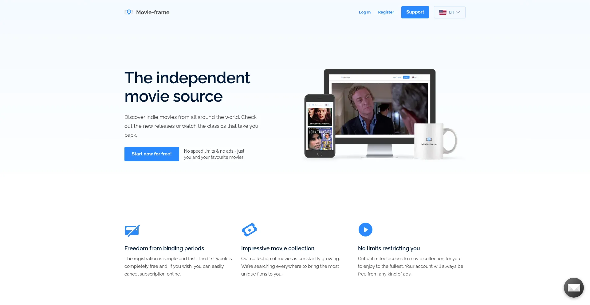 Movie-frame.com Screenshot