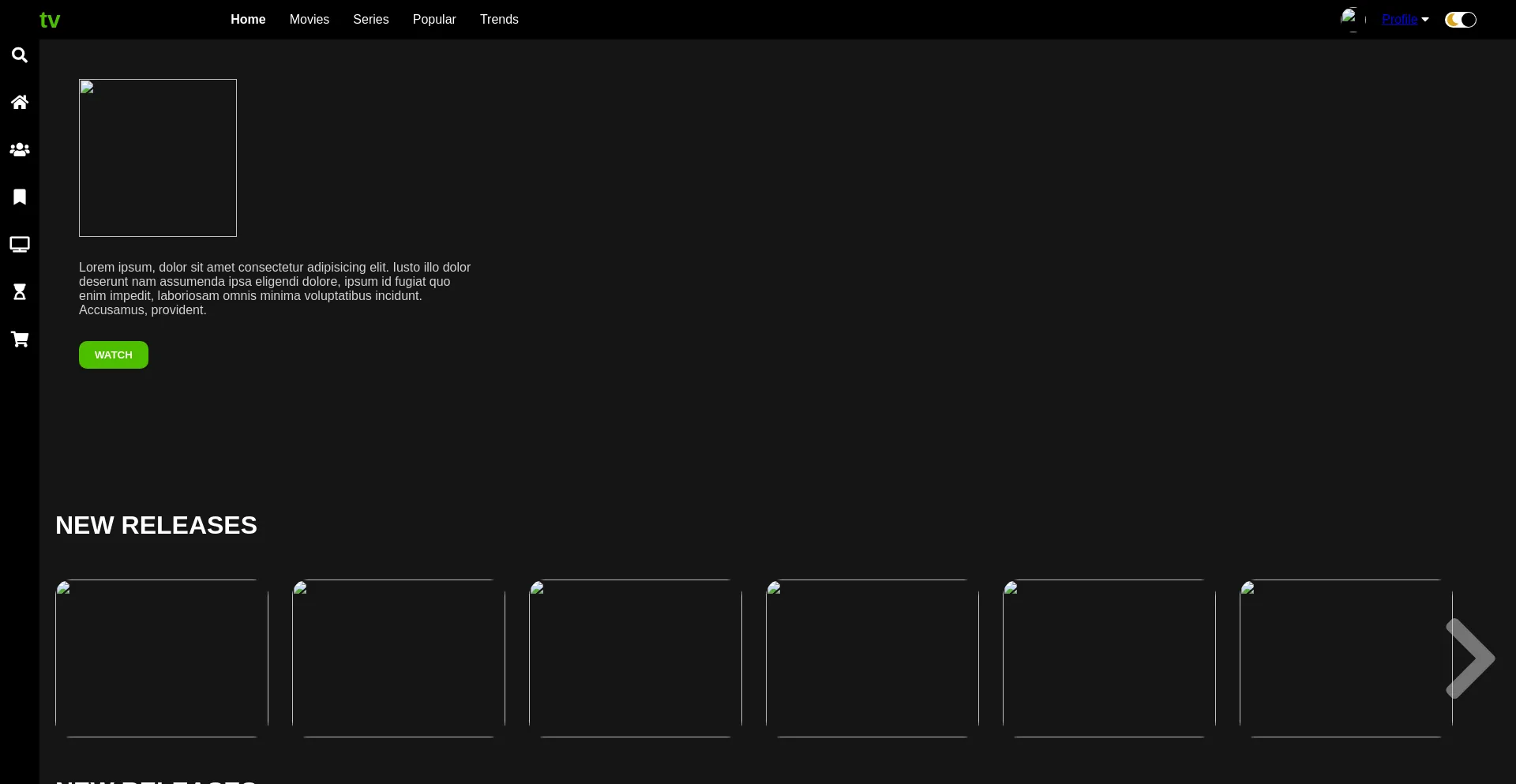 Website screenshot of Moviebox.website