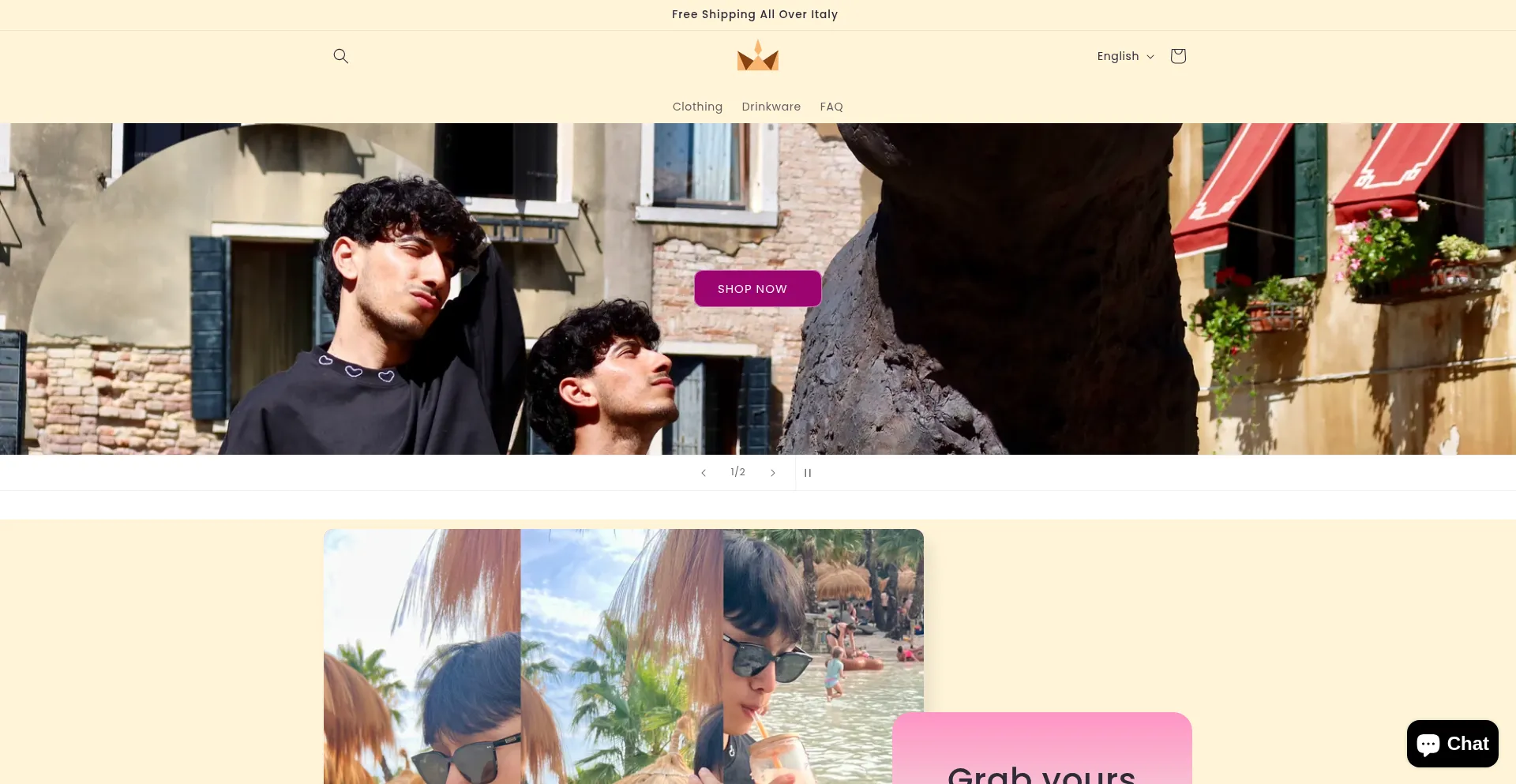 Website screenshot of Moxyway.com