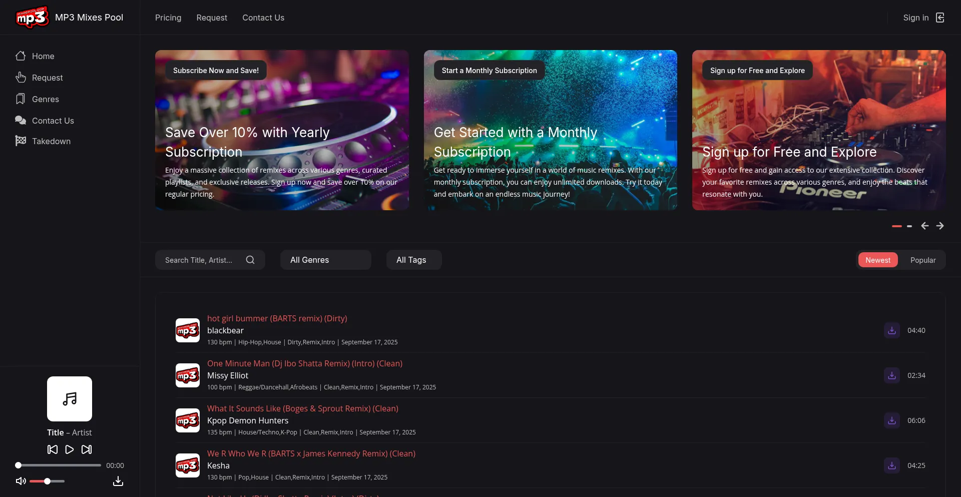 Mp3mixespool.com 安全可靠吗？