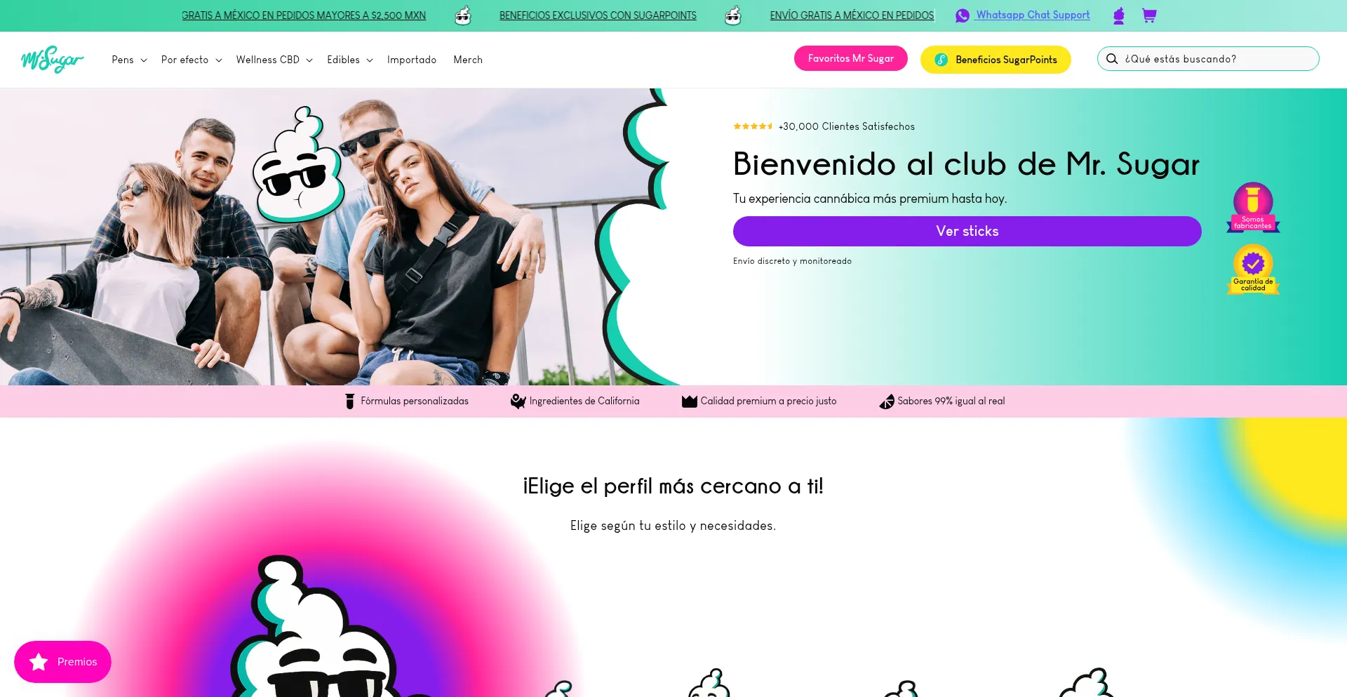 Mrsugar.club Screenshot