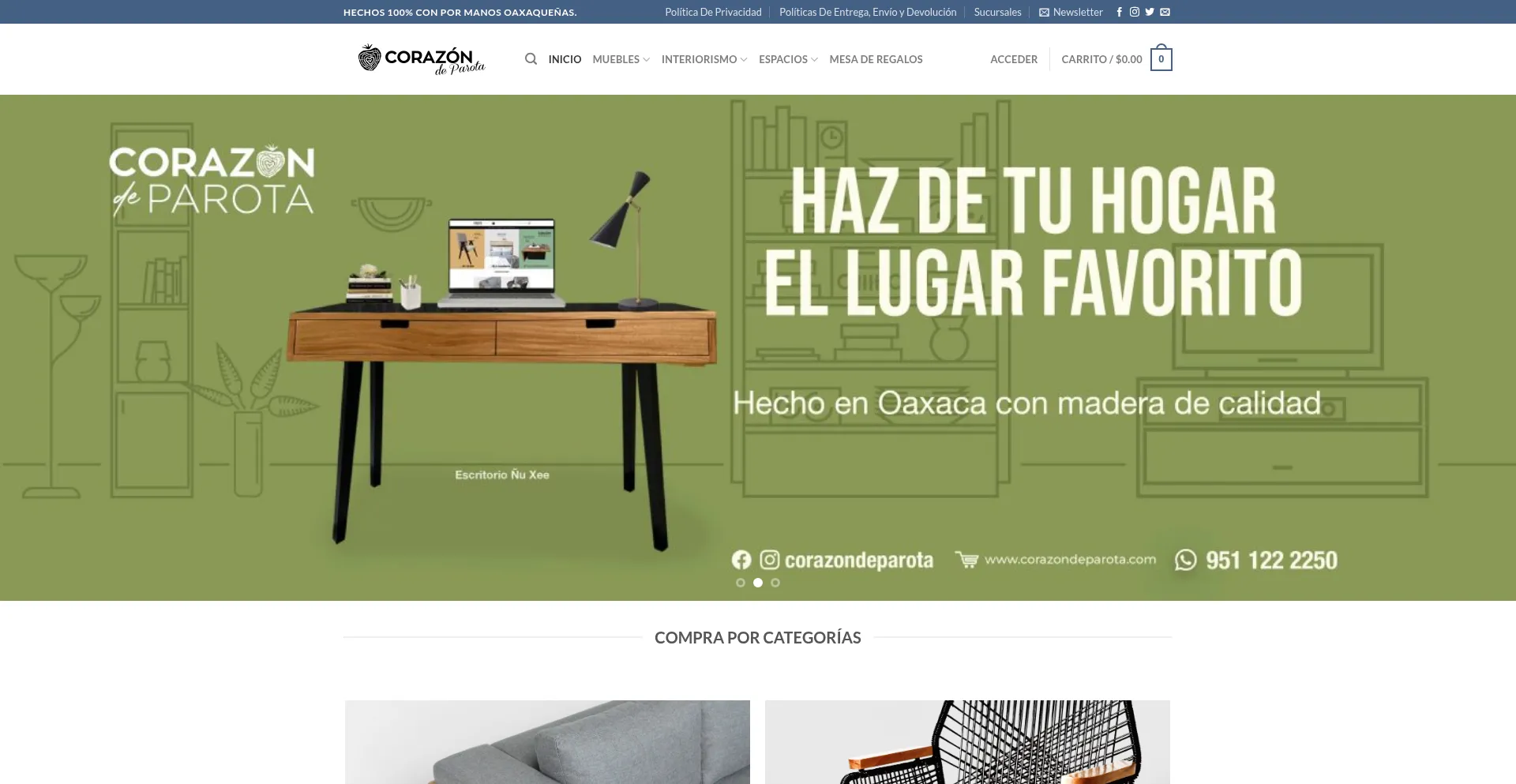 Mueblesdeparota.com.mx