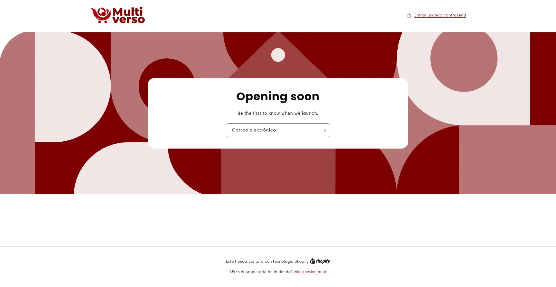 Website screenshot of Multiversord.com