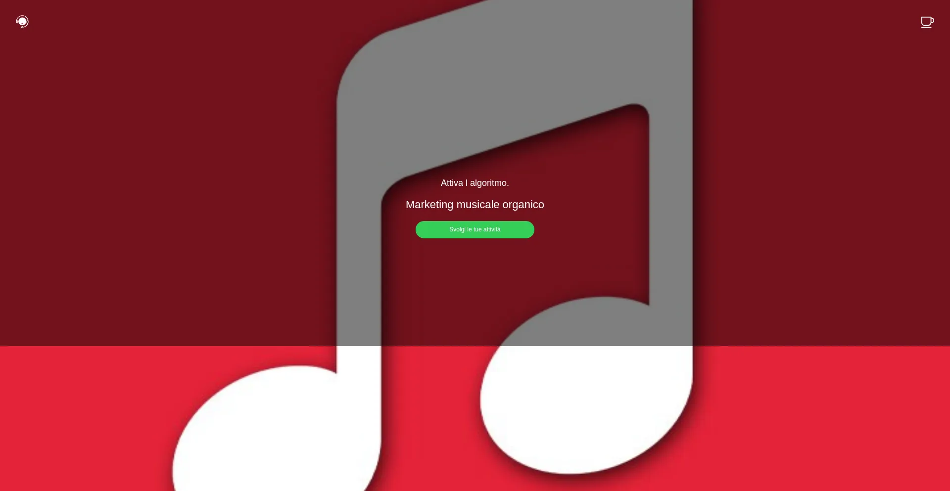 Website screenshot of Music528.com
