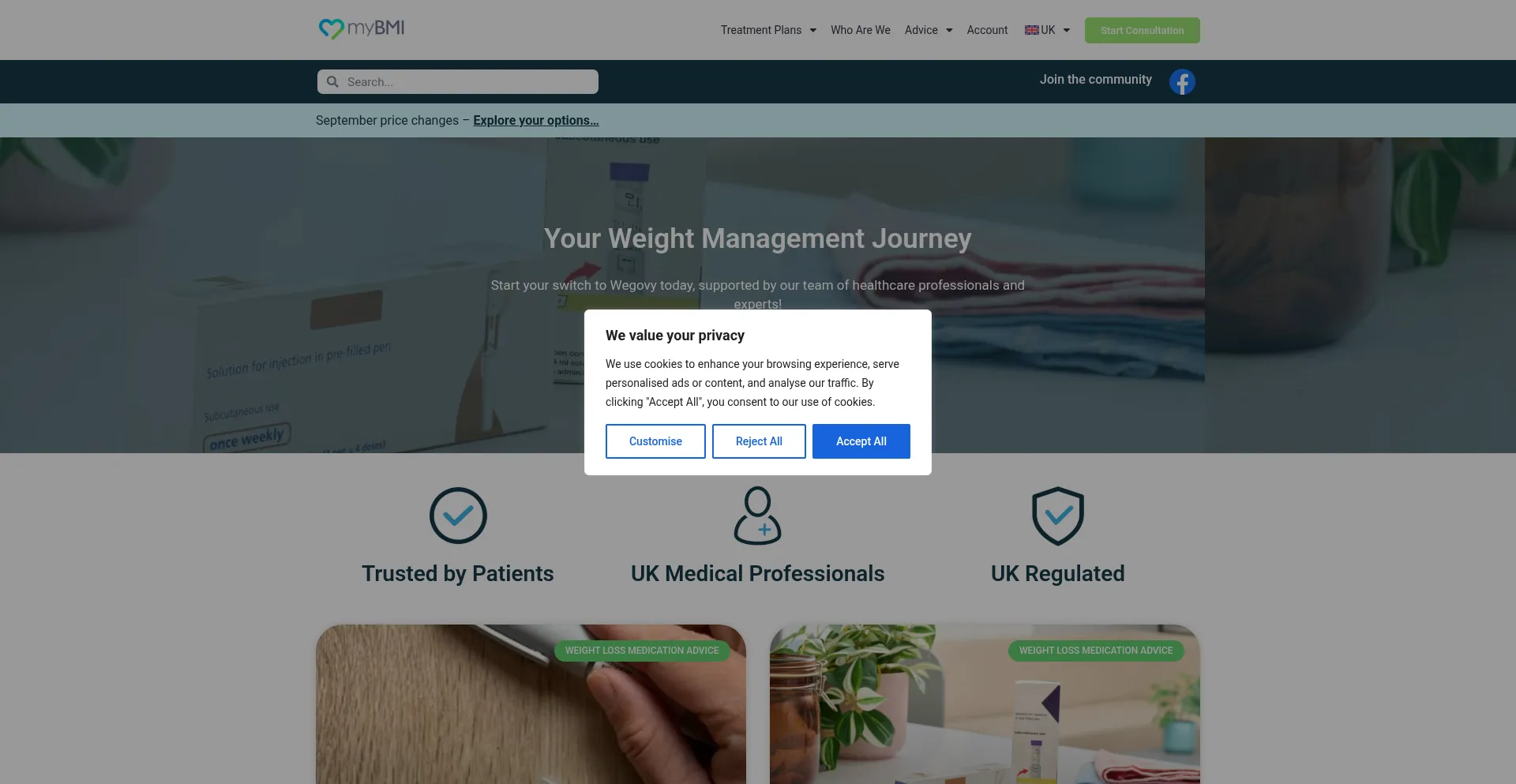 My-bmi.co.uk Screenshot