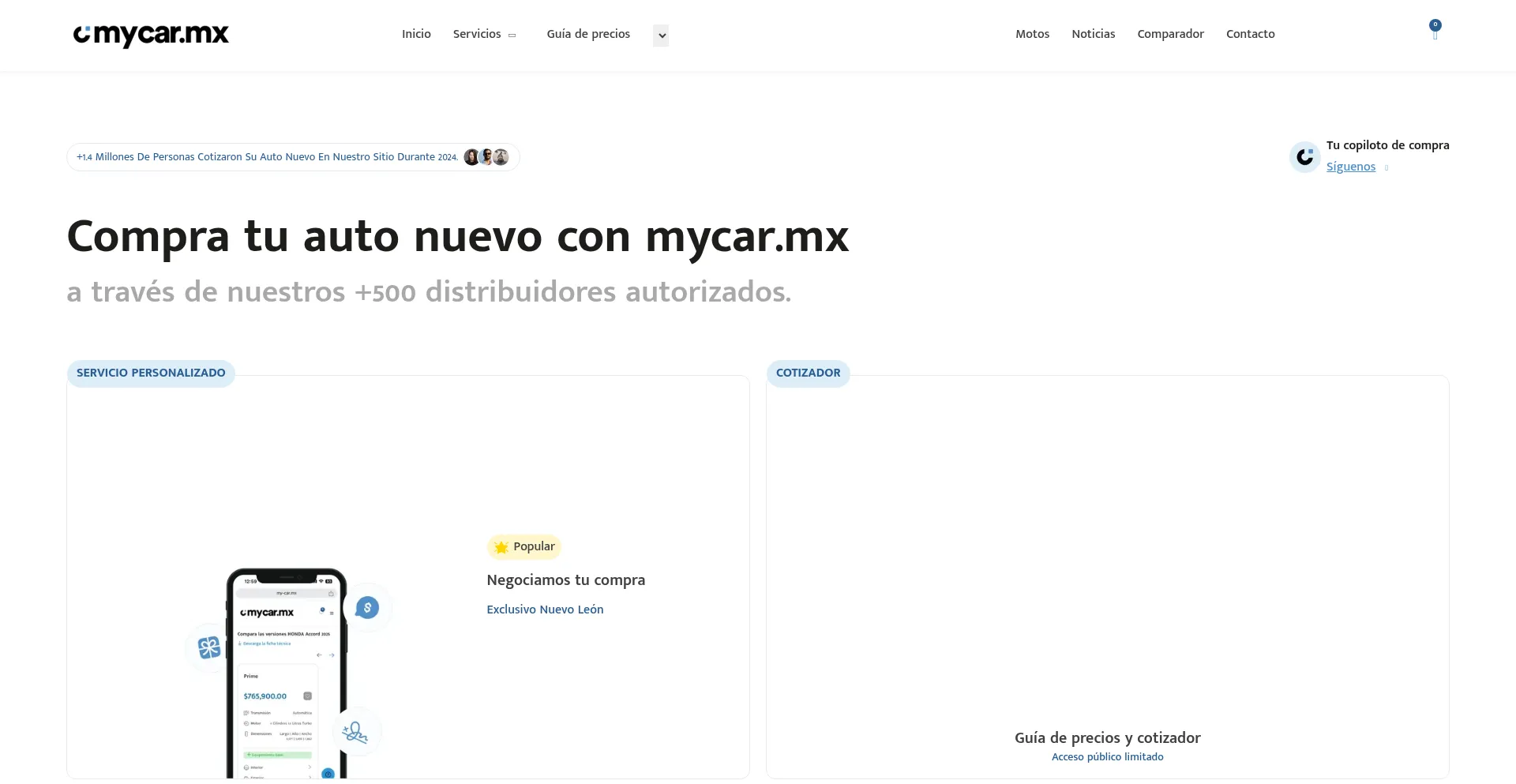 My-car.mx Screenshot