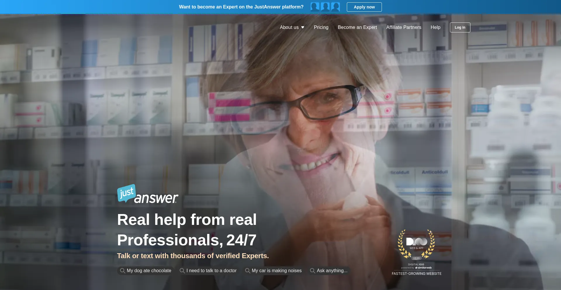 My-secure.justanswer.com Screenshot