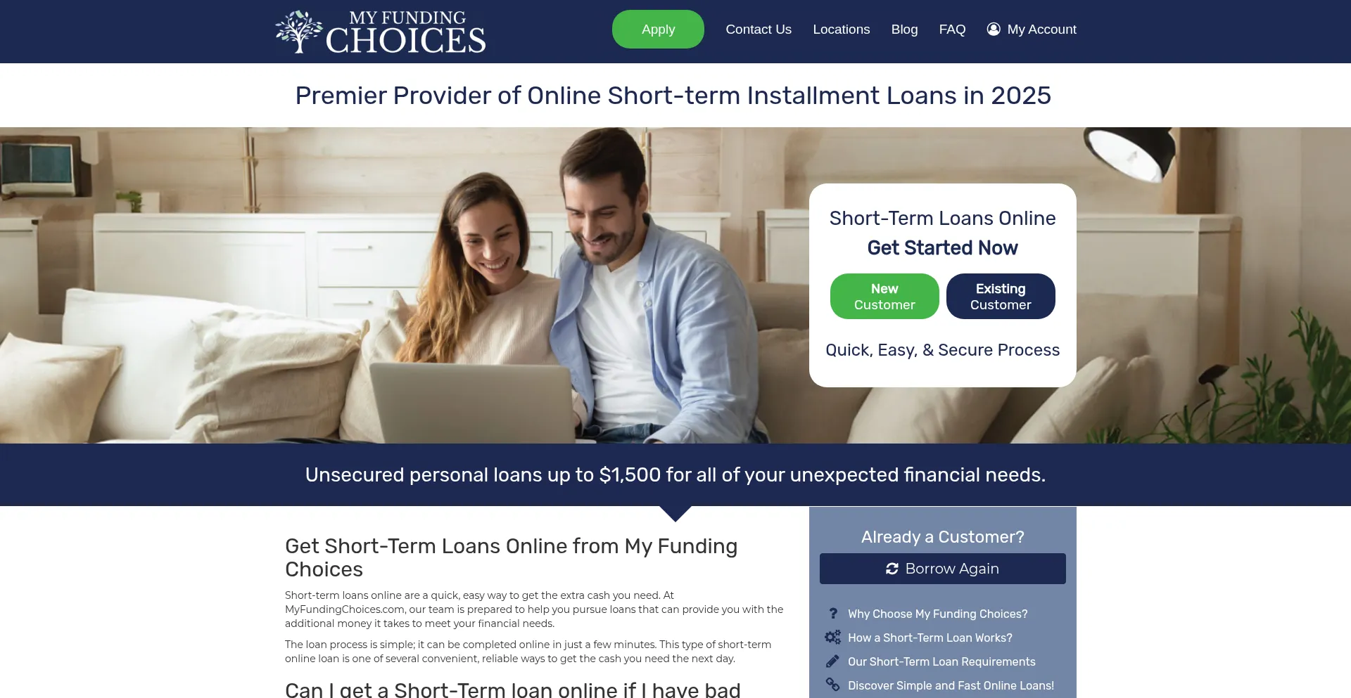 Myfundingchoices.com Screenshot