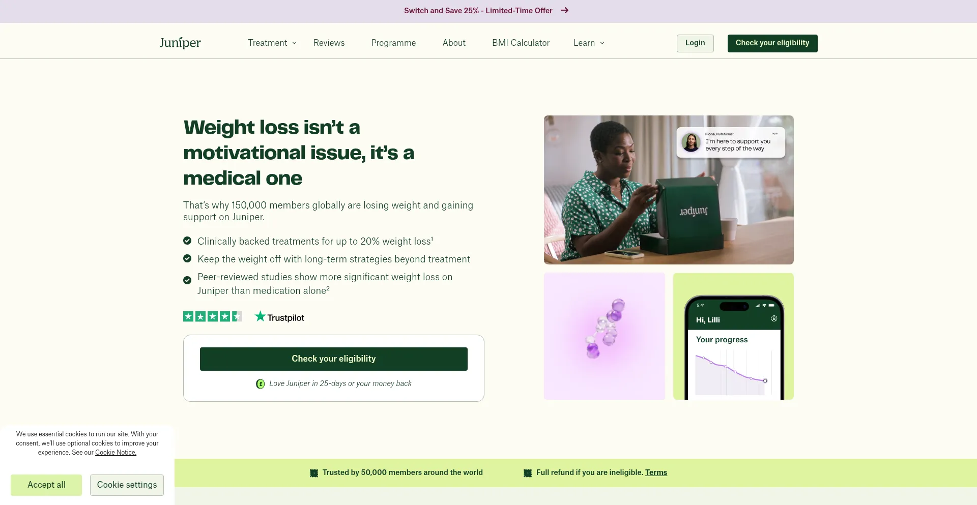 Myjuniper.co.uk Screenshot
