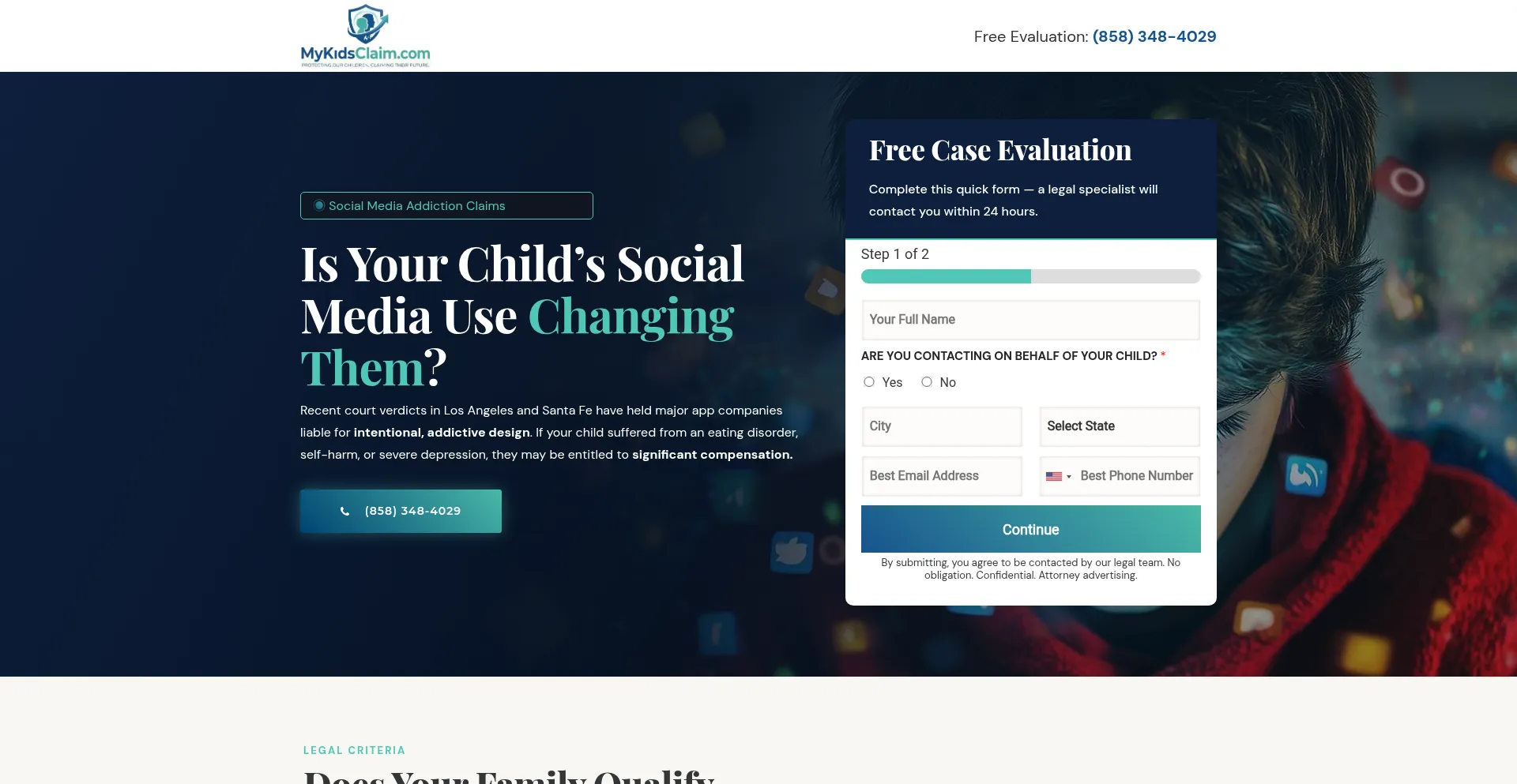Mykidsclaim.com
