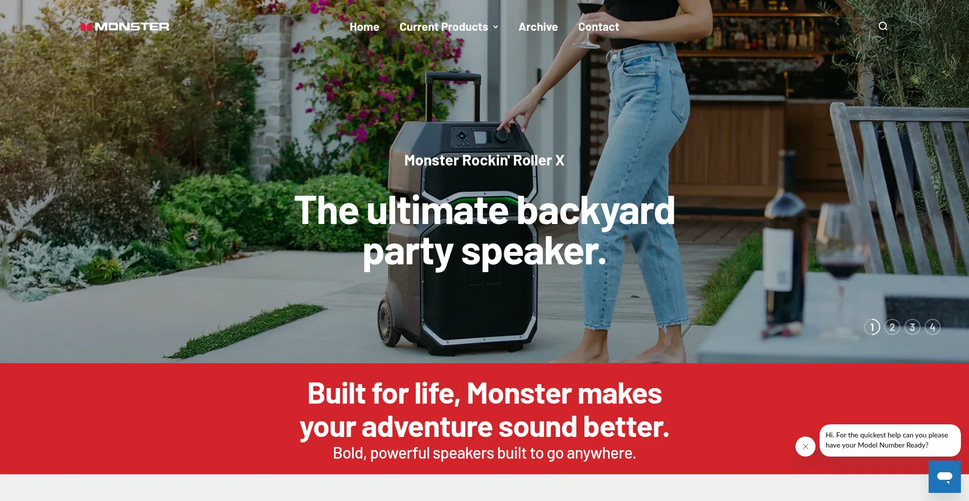 Mymonsteraudio.com Screenshot