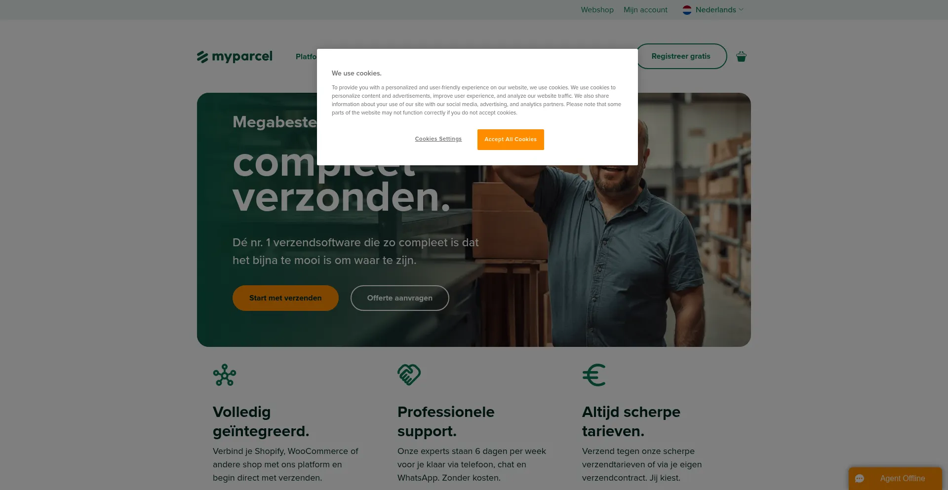Myparcel.nl 安全可靠吗？