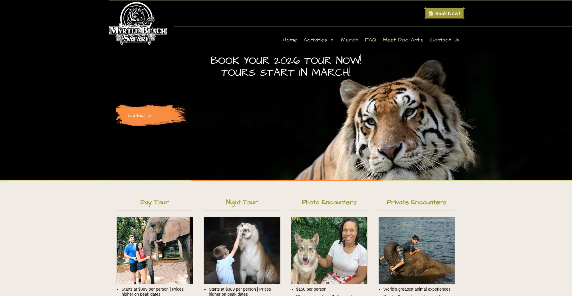 Myrtlebeachsafari.com