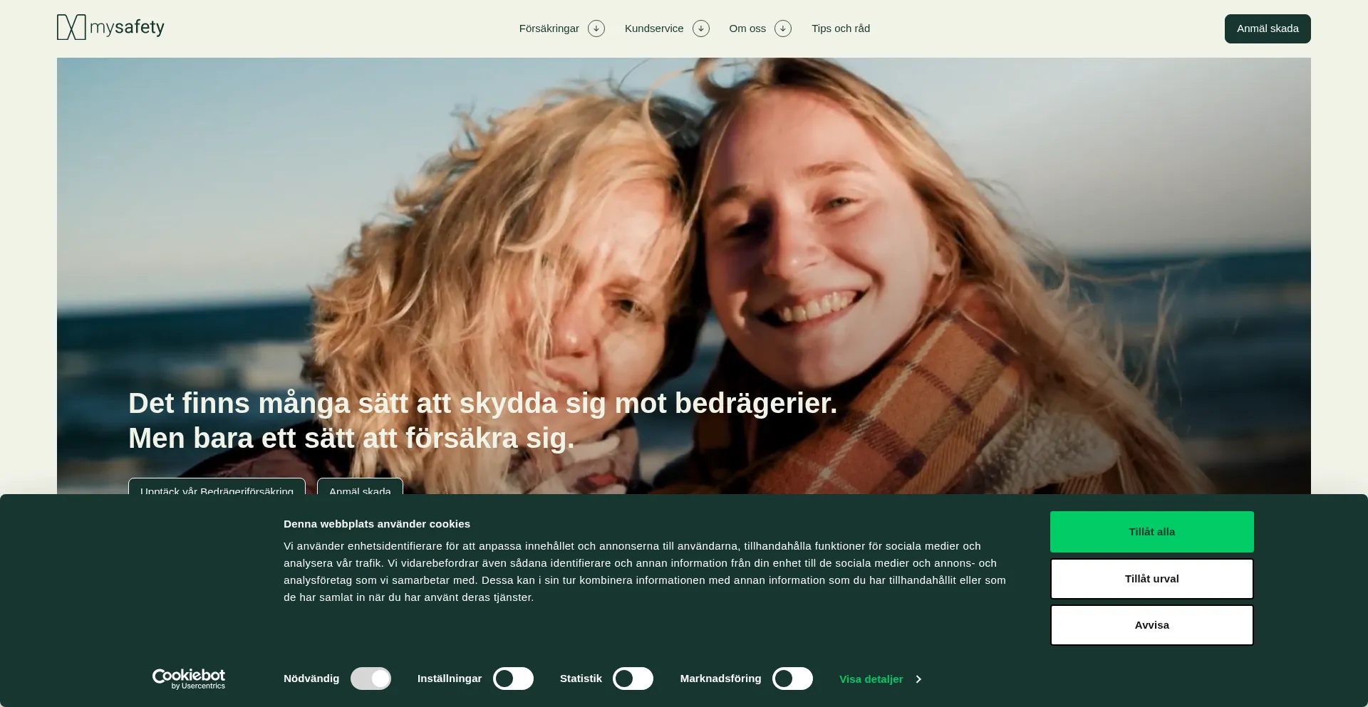 Mysafety.se Screenshot
