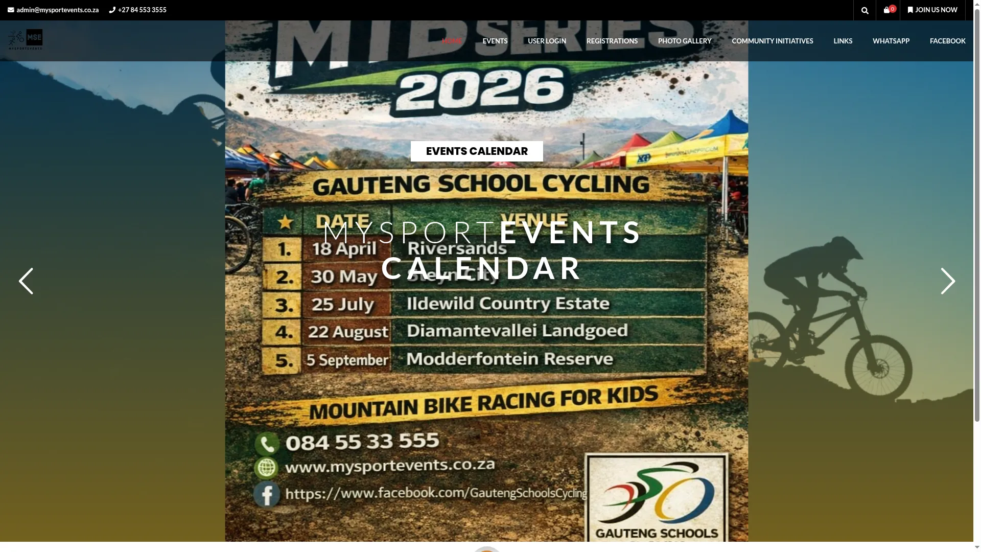 Mysportevents.co.za