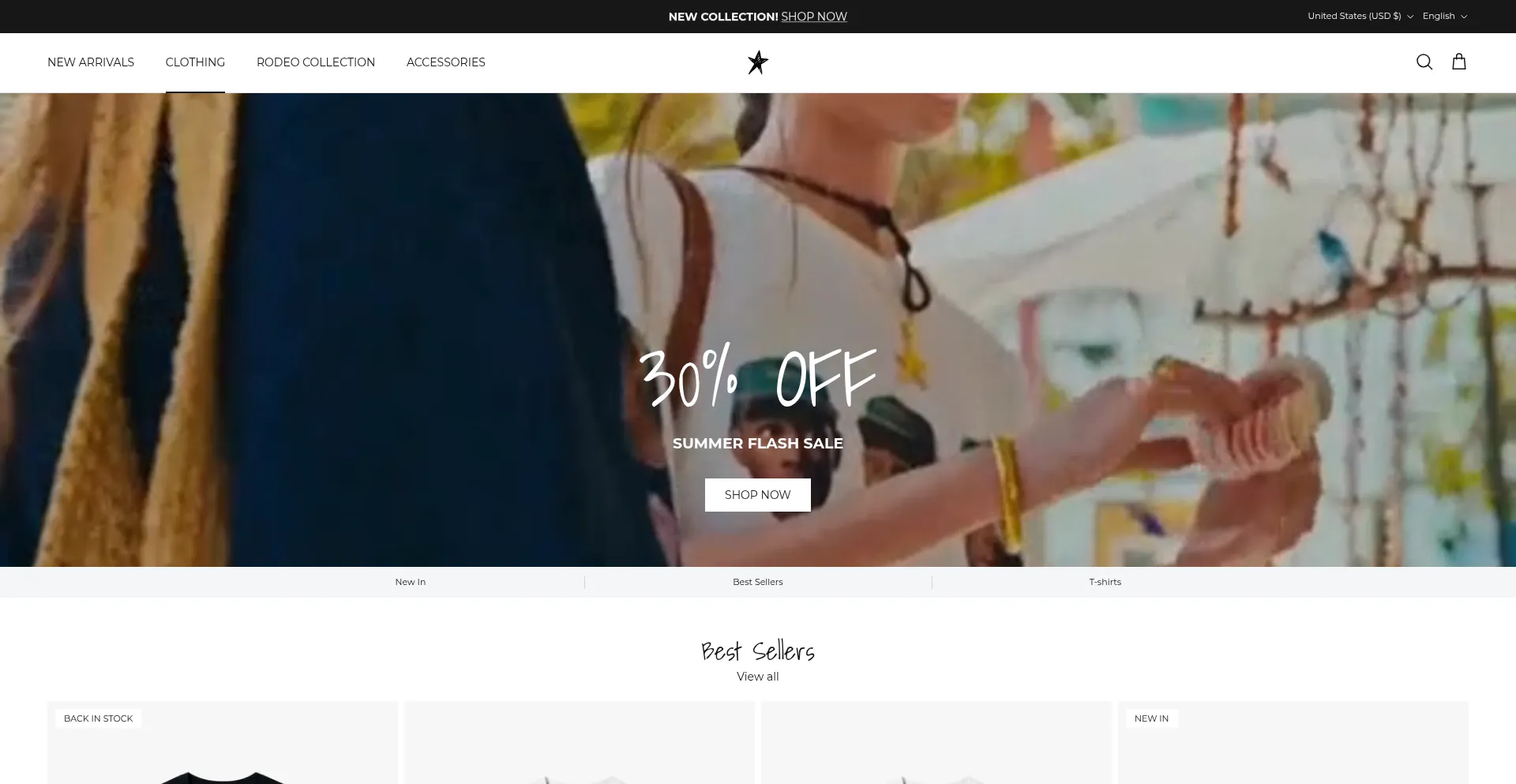 Website screenshot of Mysticstore.co