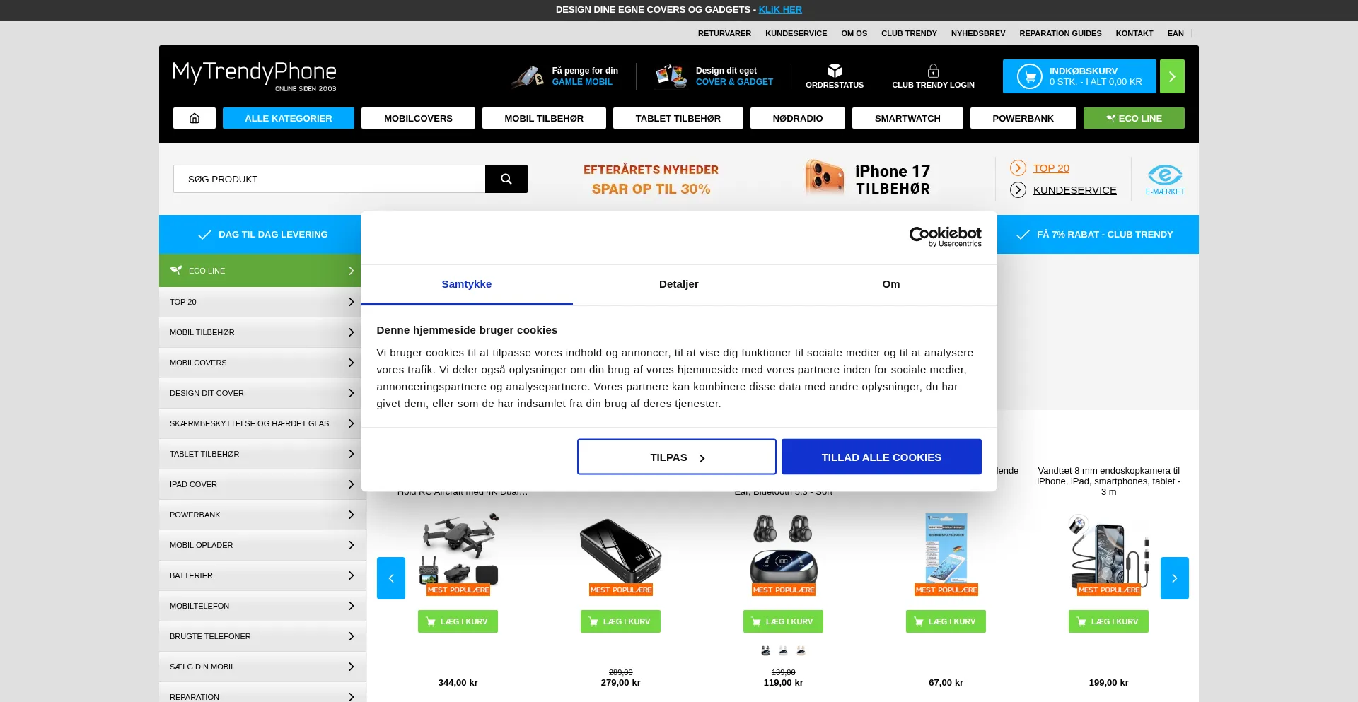 Mytrendyphone.dk 安全可靠吗？