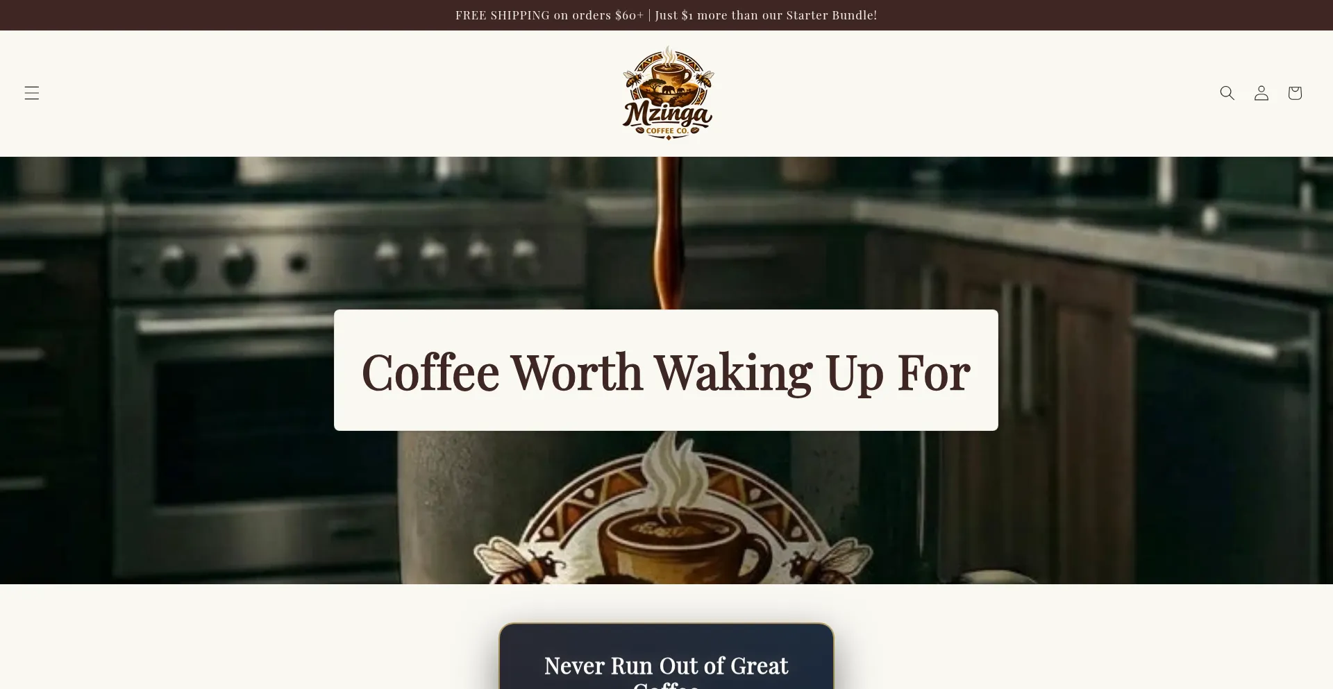 Mzingacoffeeco.com