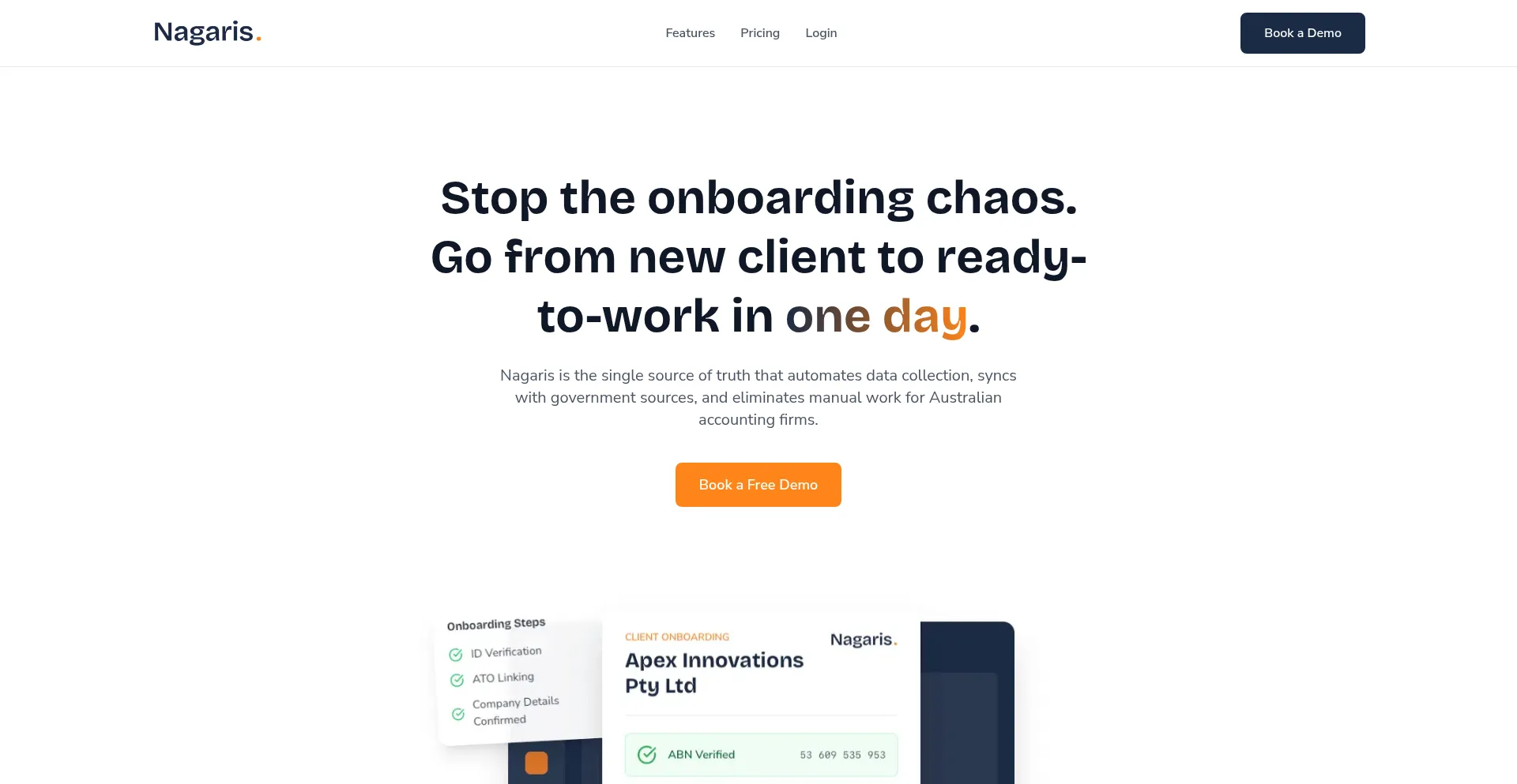 Website screenshot of Nagaris.com
