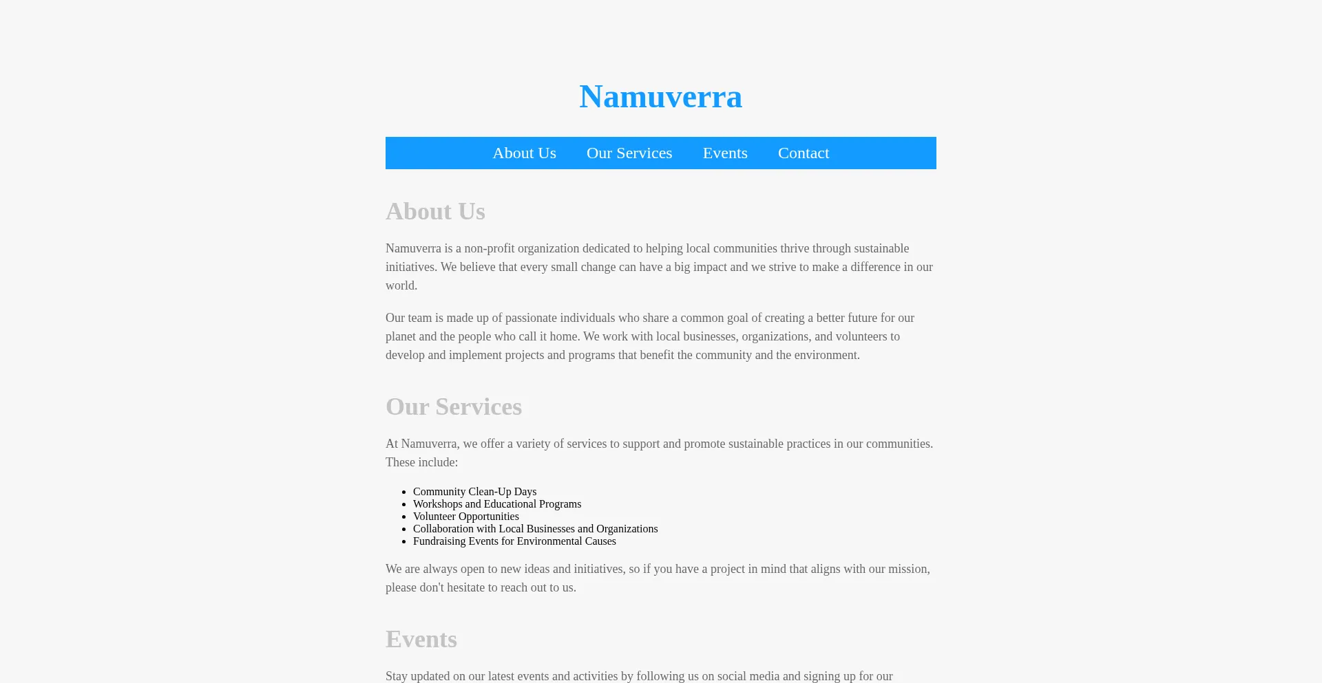Namuverra.org