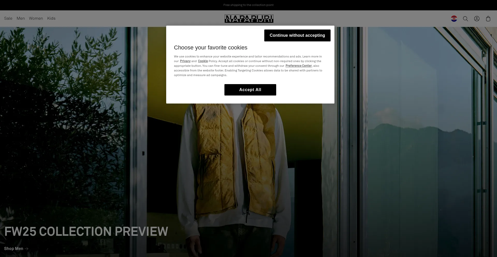 Website screenshot of Napapijrinews.com