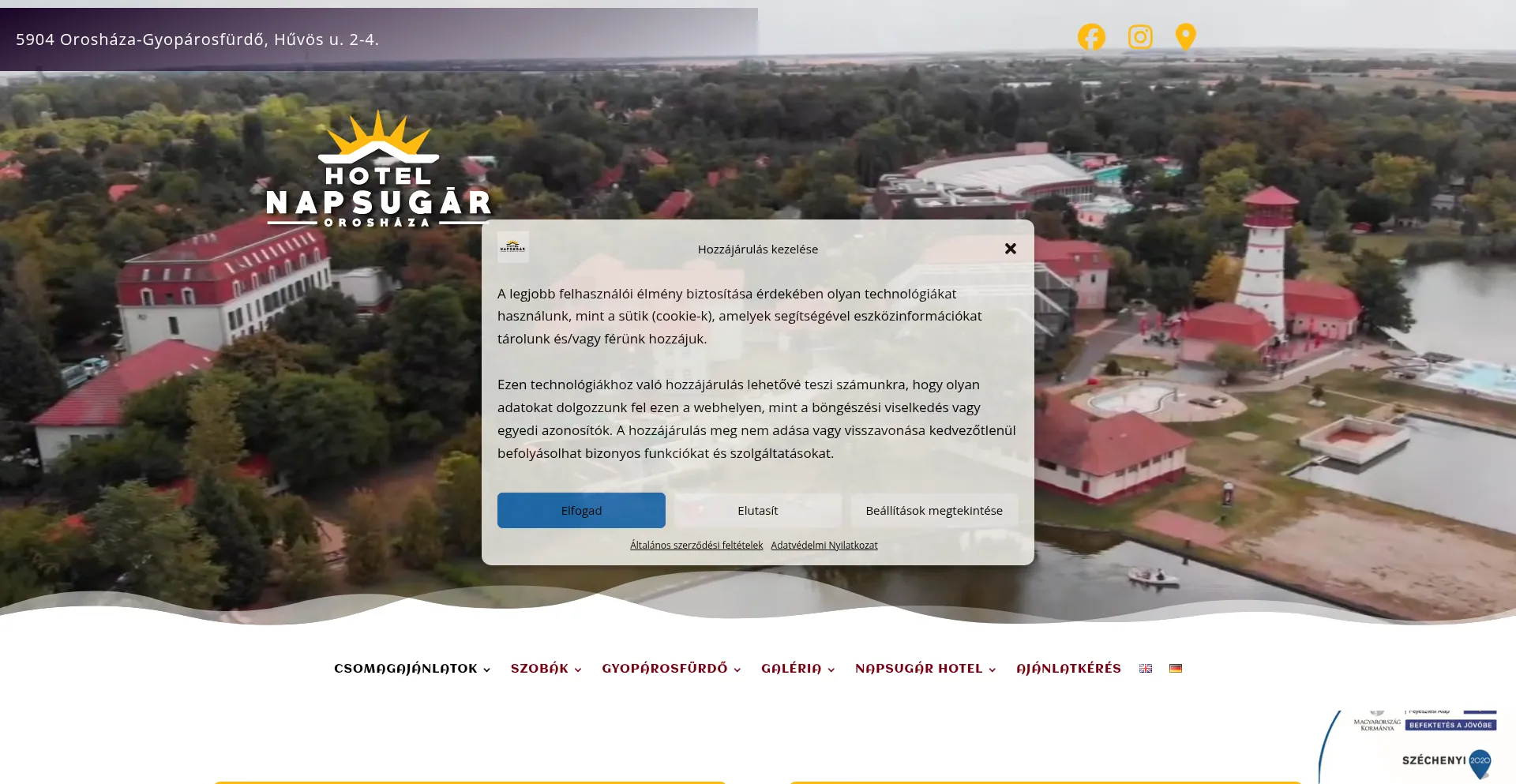 Napsugarhoteloroshaza.hu